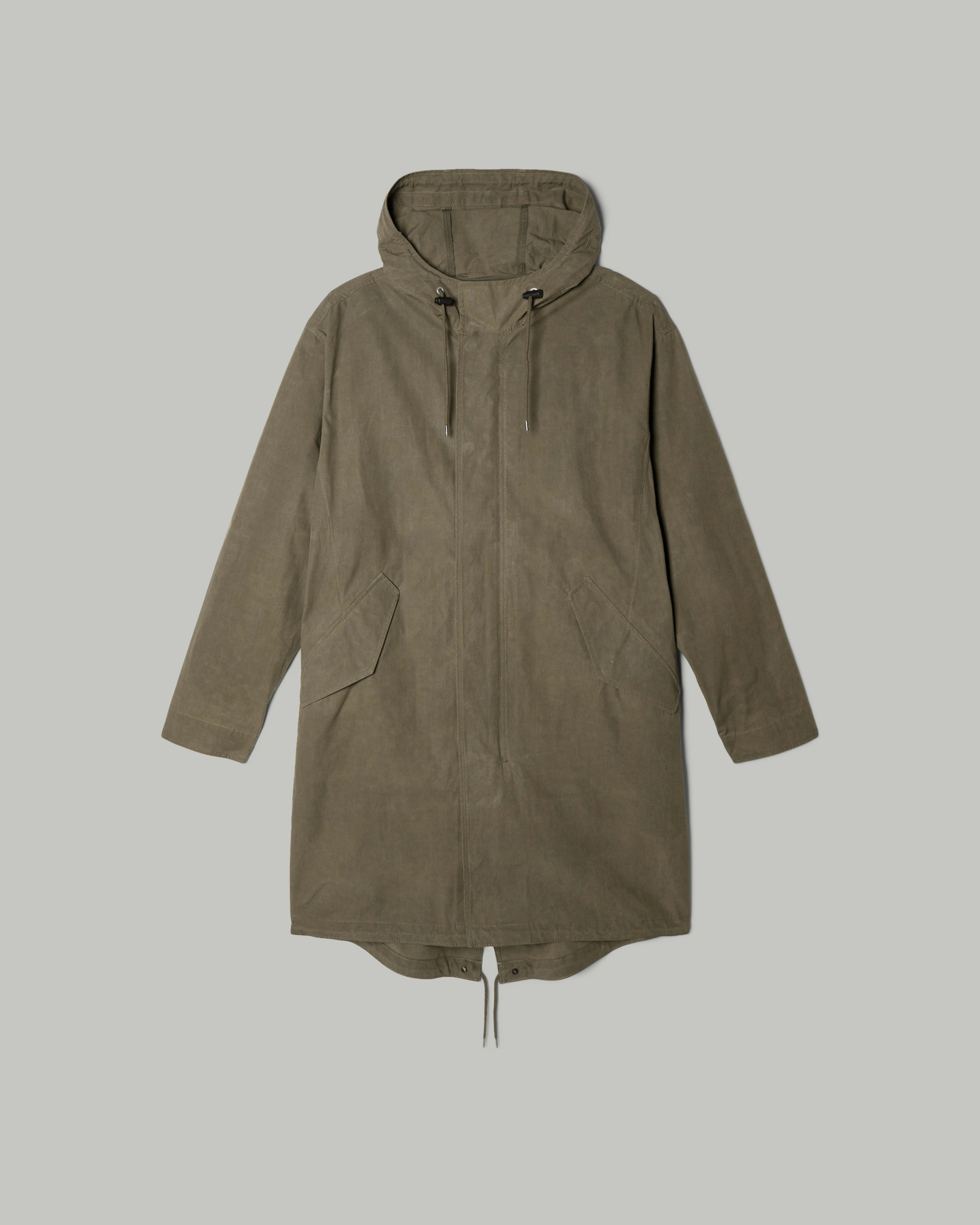 The Waxed Cotton Parka Kalamata Everlane