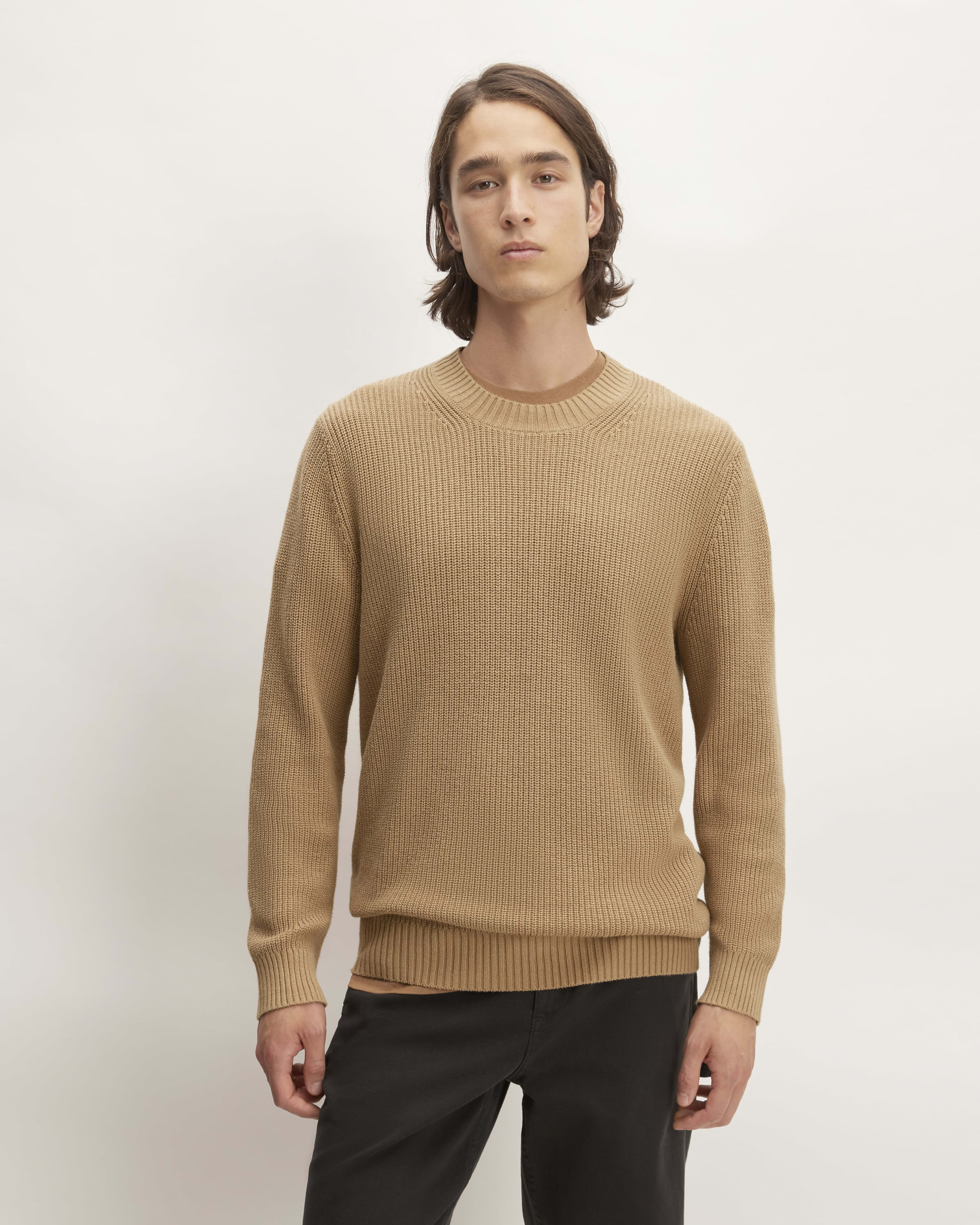The Cashmere Mockneck Navy Everlane