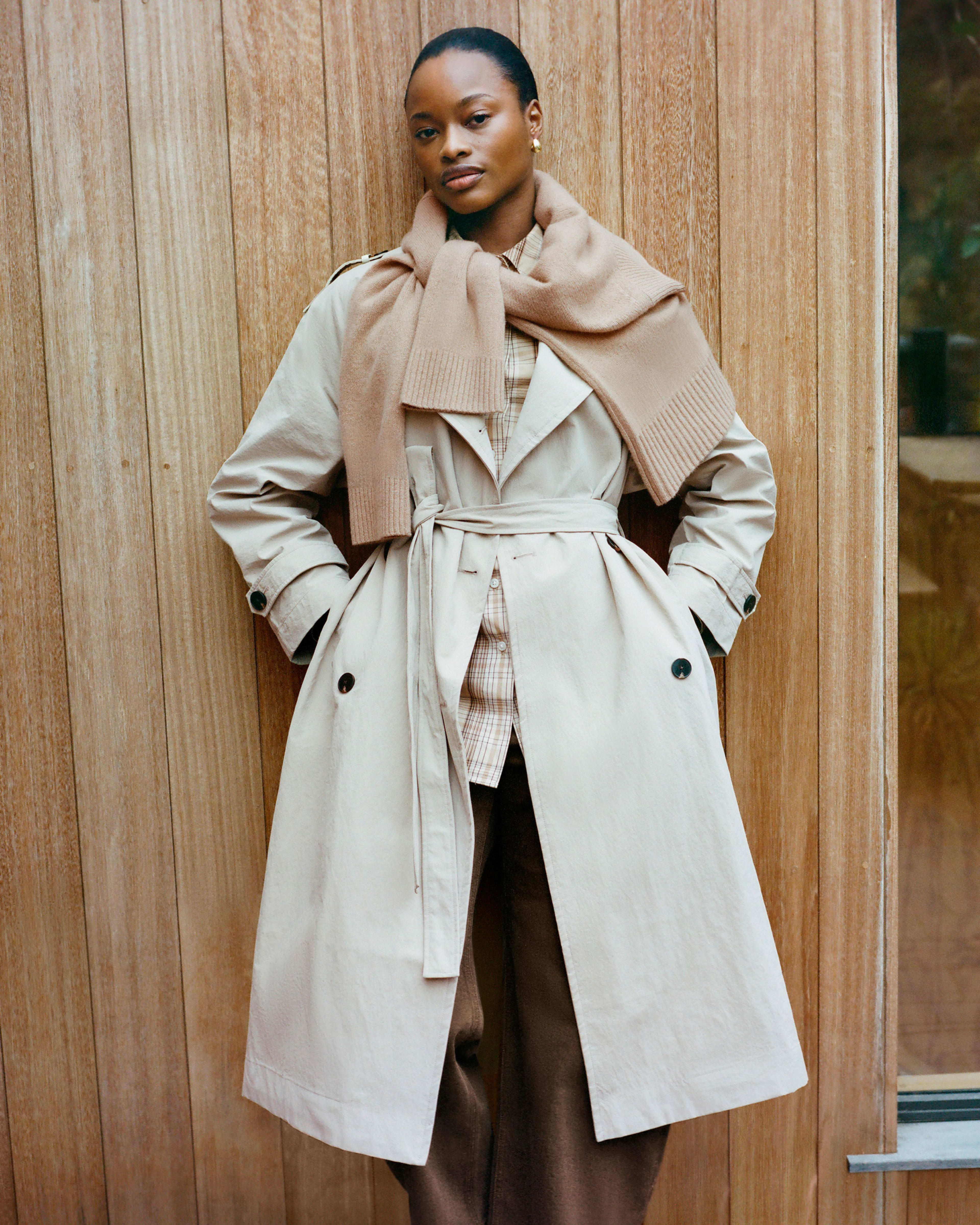 A long coat discount