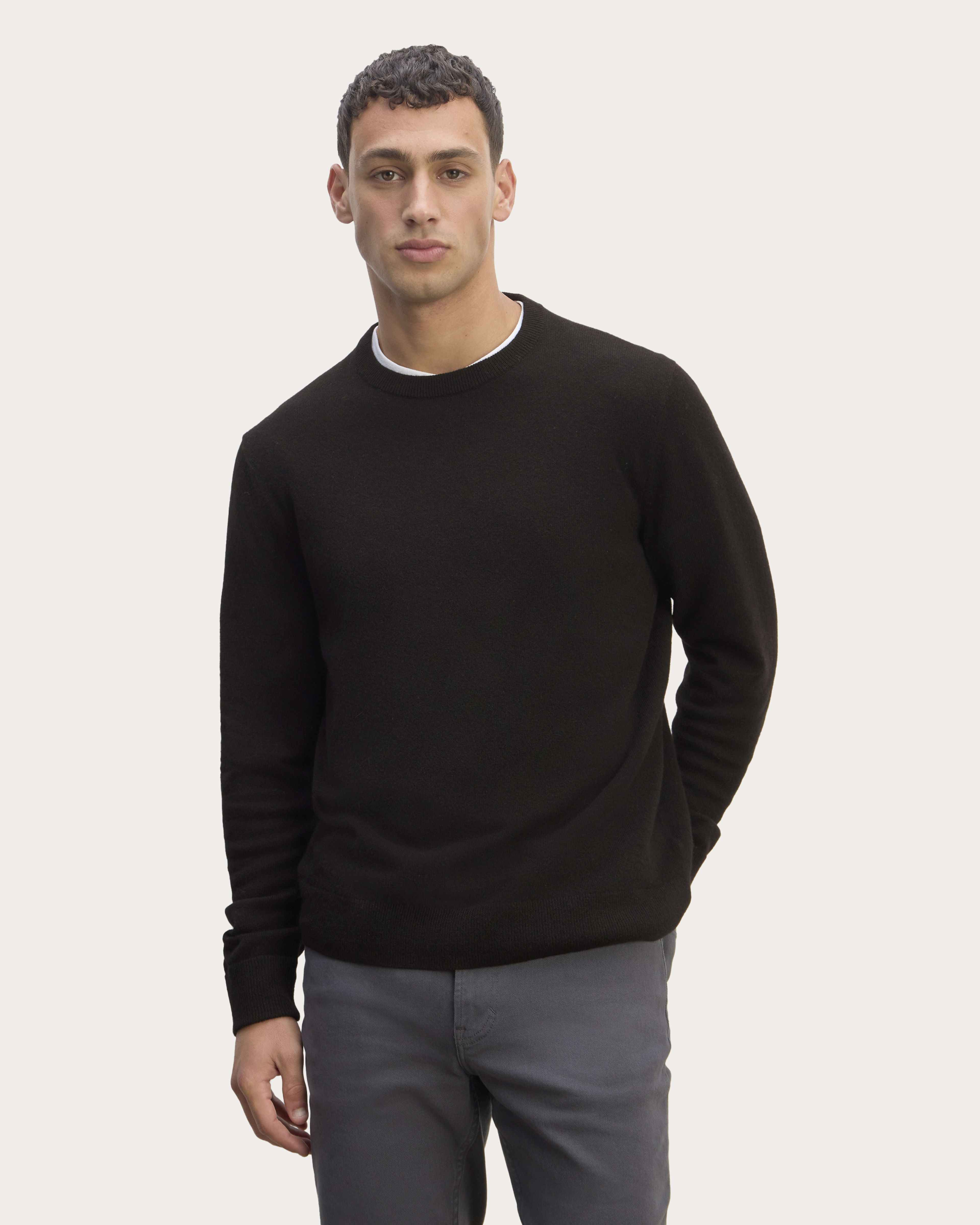 Everlane cashmere shrunken sweatshirt hotsell