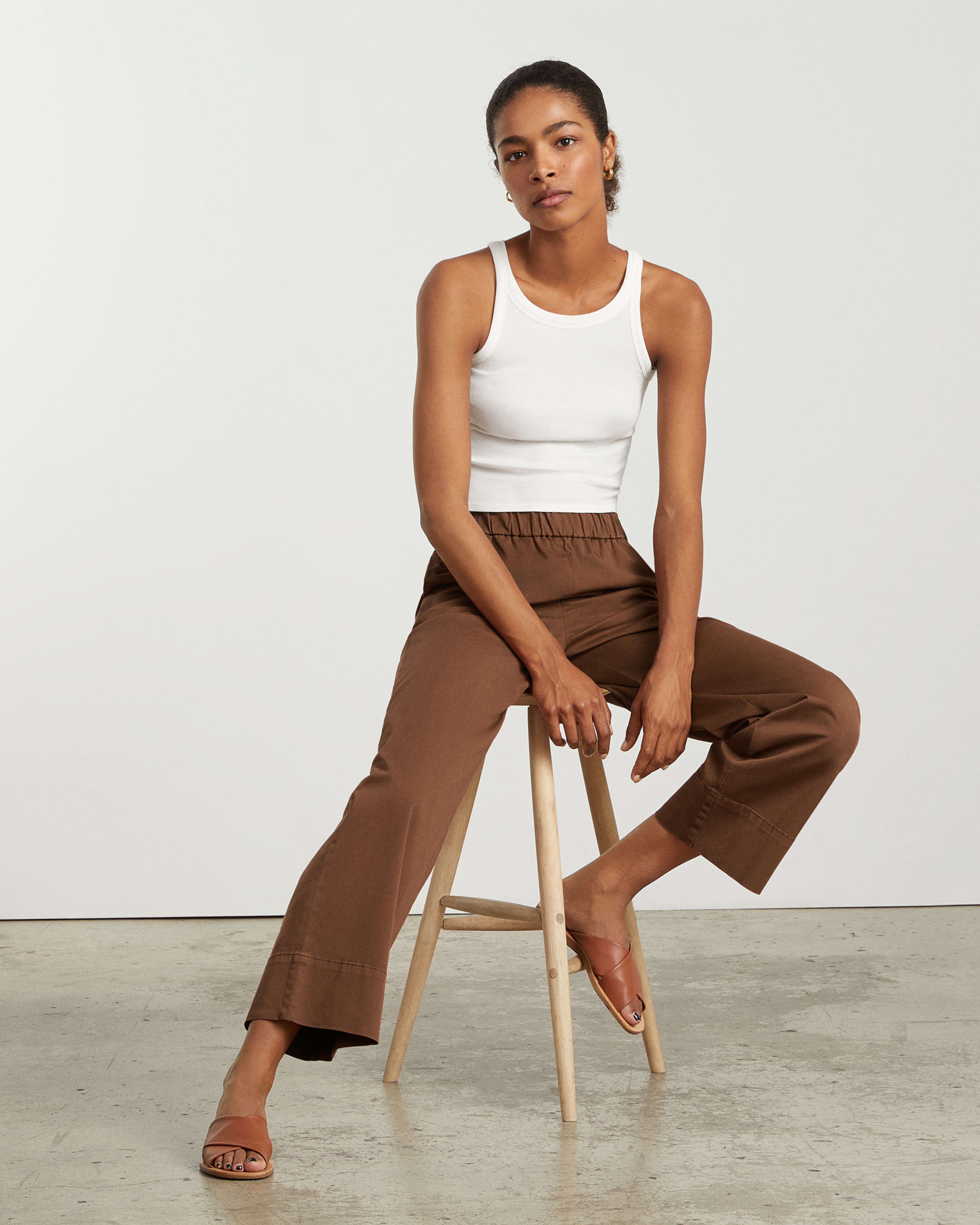 The Easy Pant Espresso – Everlane