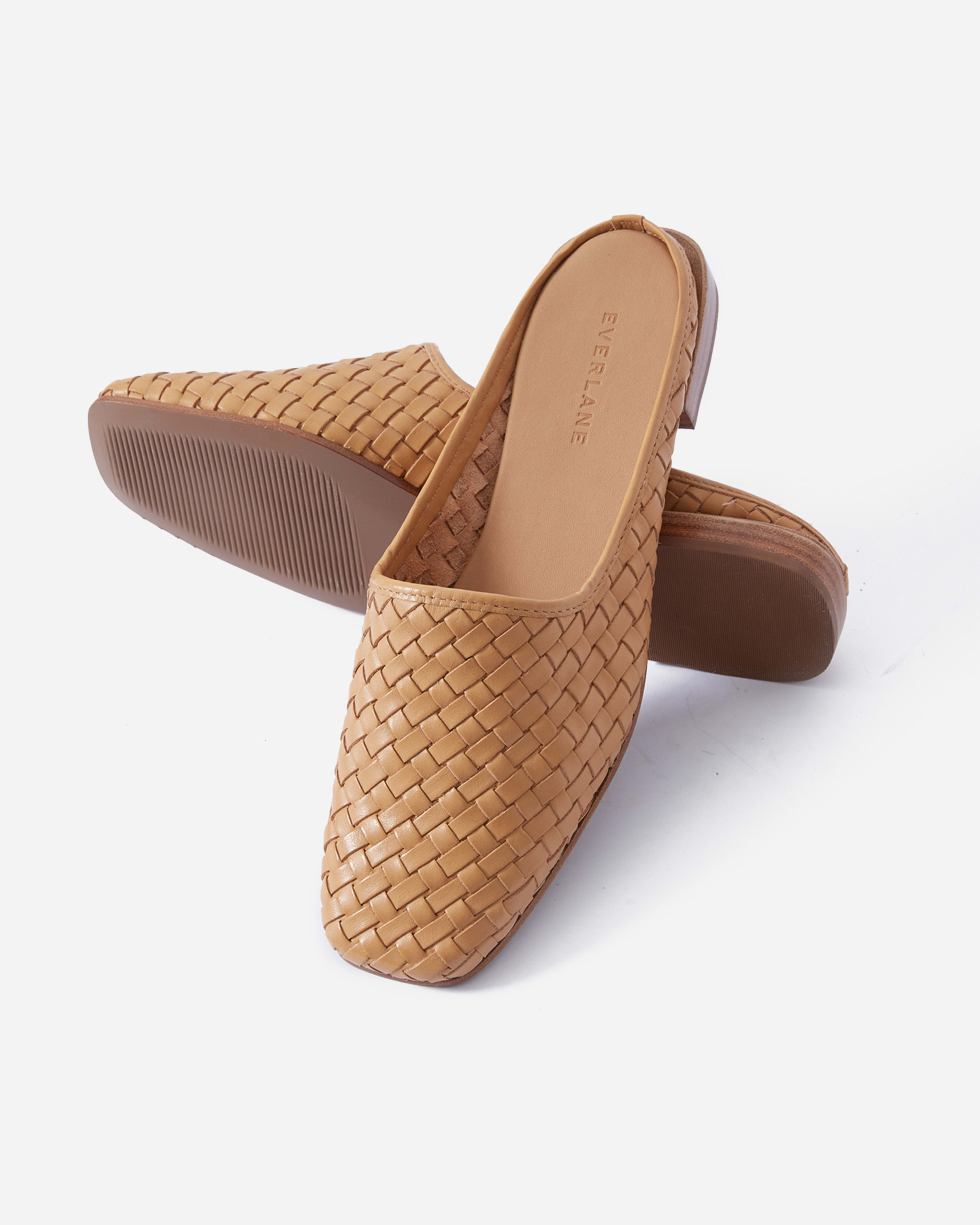 elva woven mule