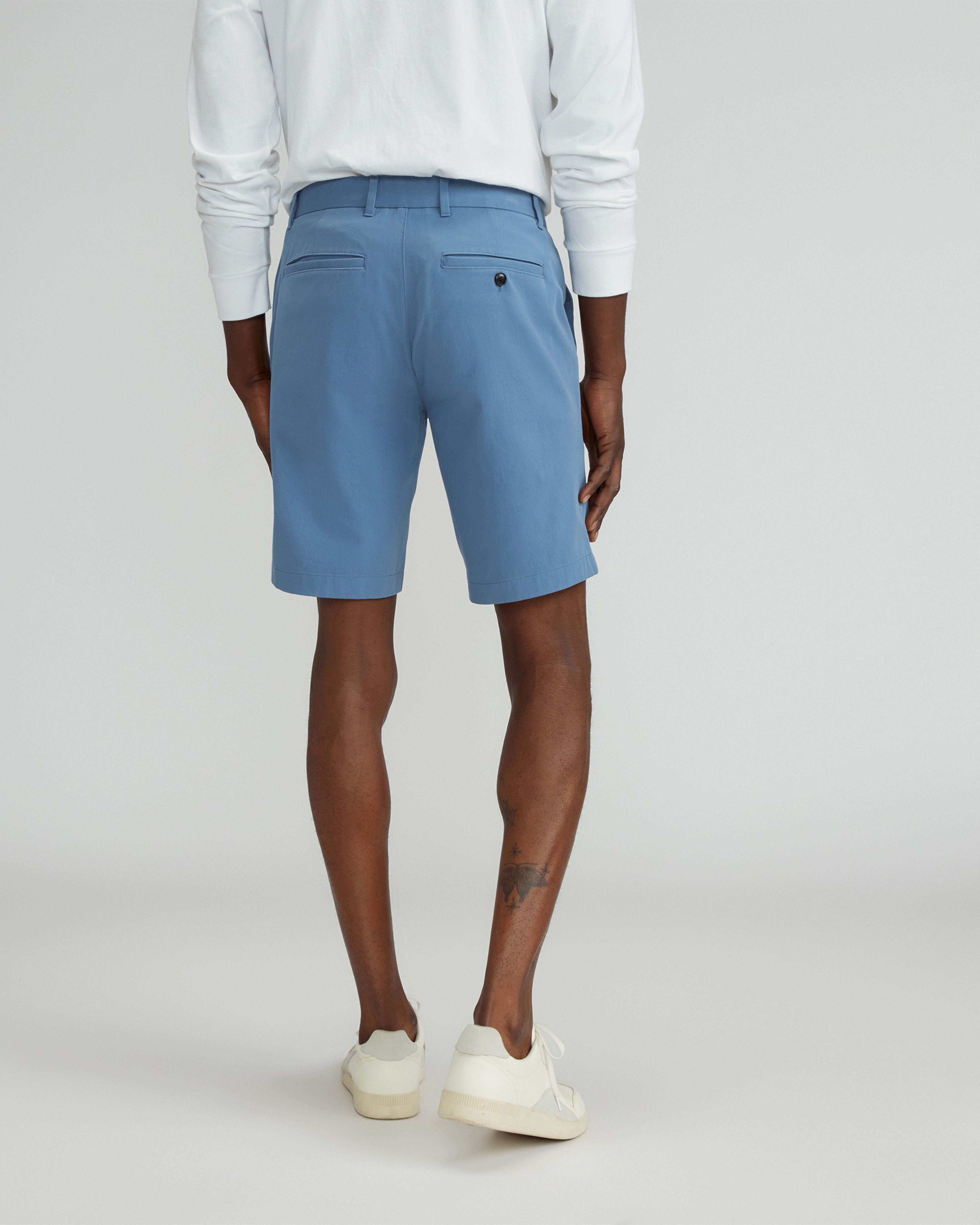The 9" Slim Fit Performance Chino Short Bluefin Everlane