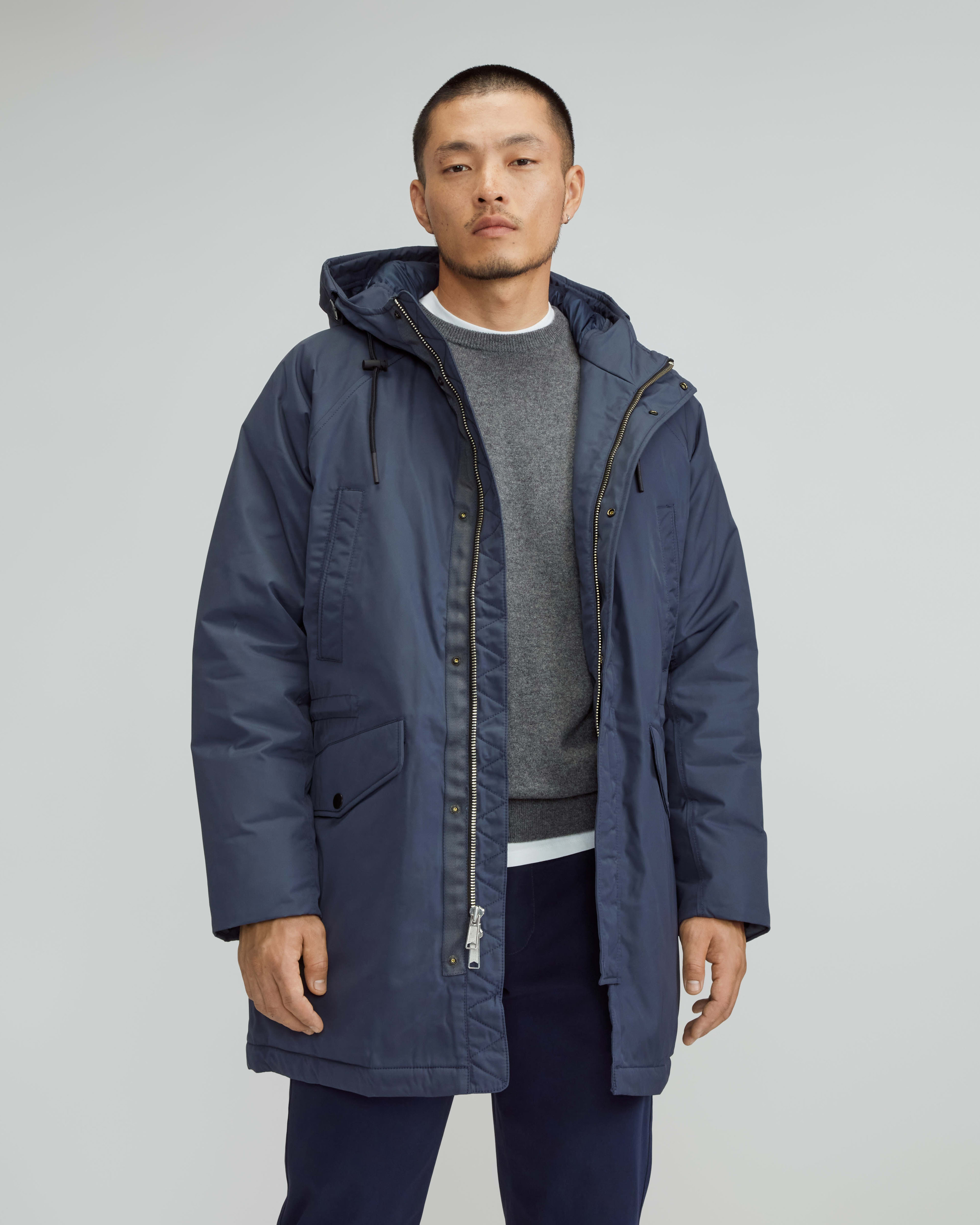 MEN's Everlane ReNew Short Parka - XS