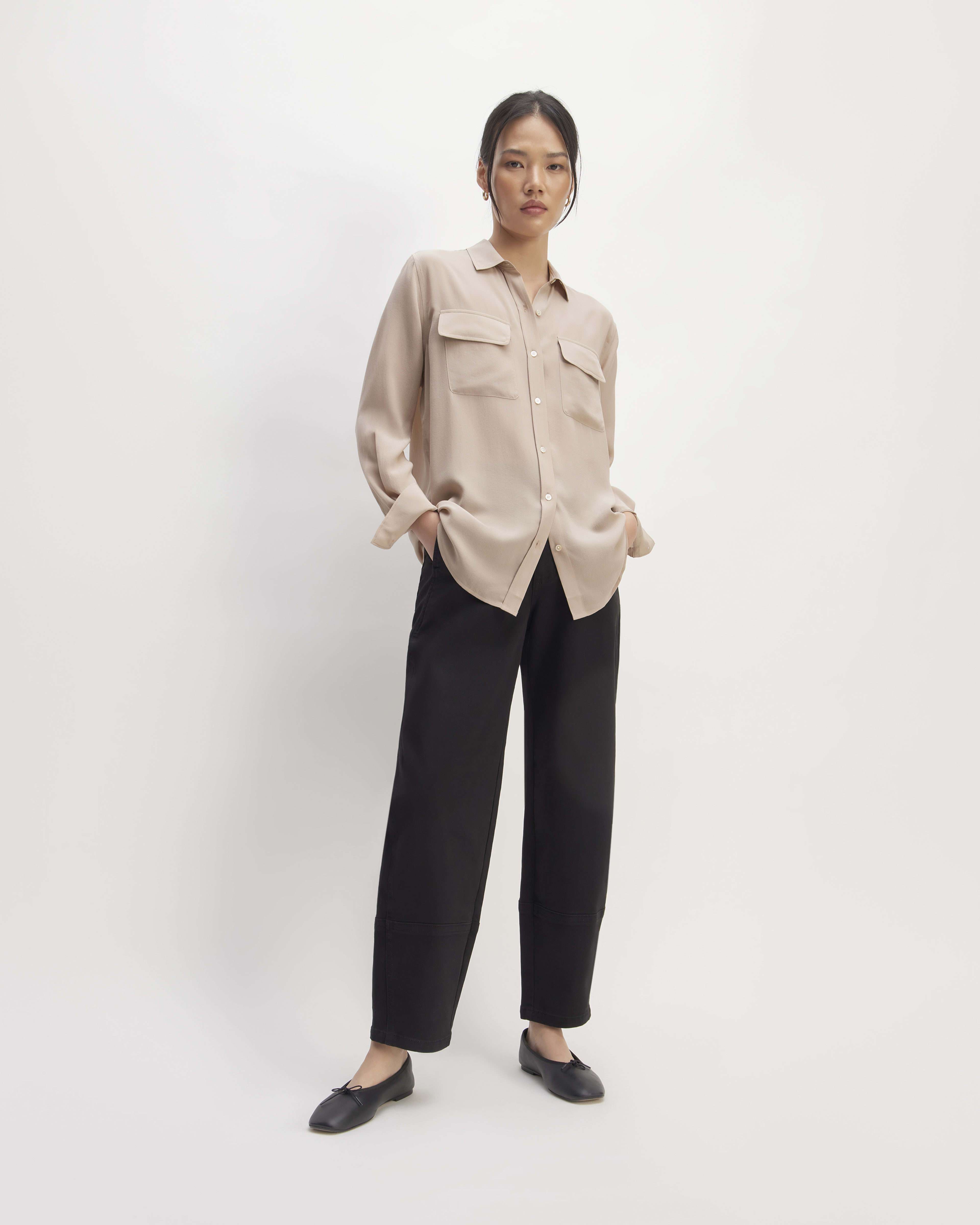 Dew relaxed shirt - Burnt Brick