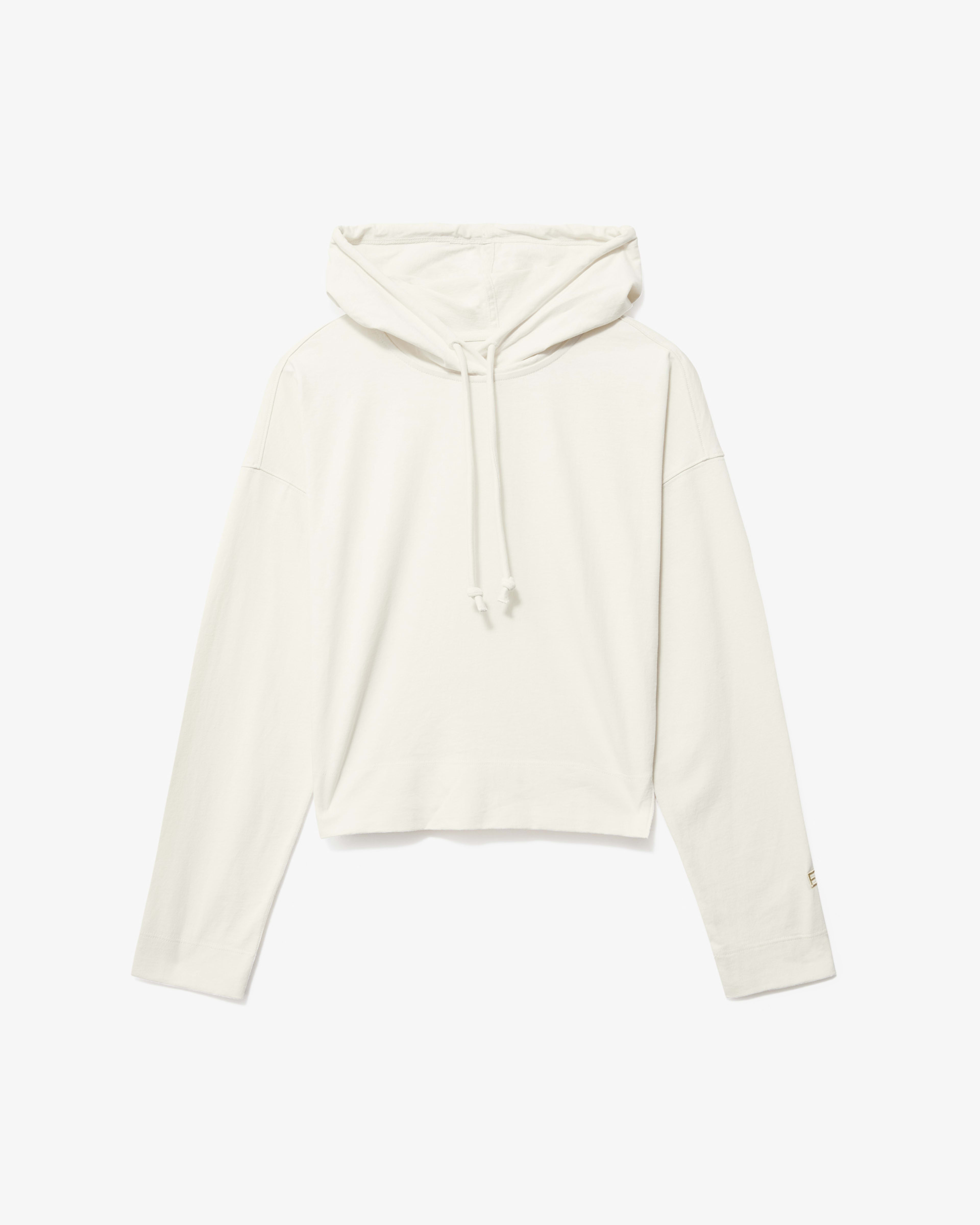 The Retro Jersey Hoodie Canvas Everlane
