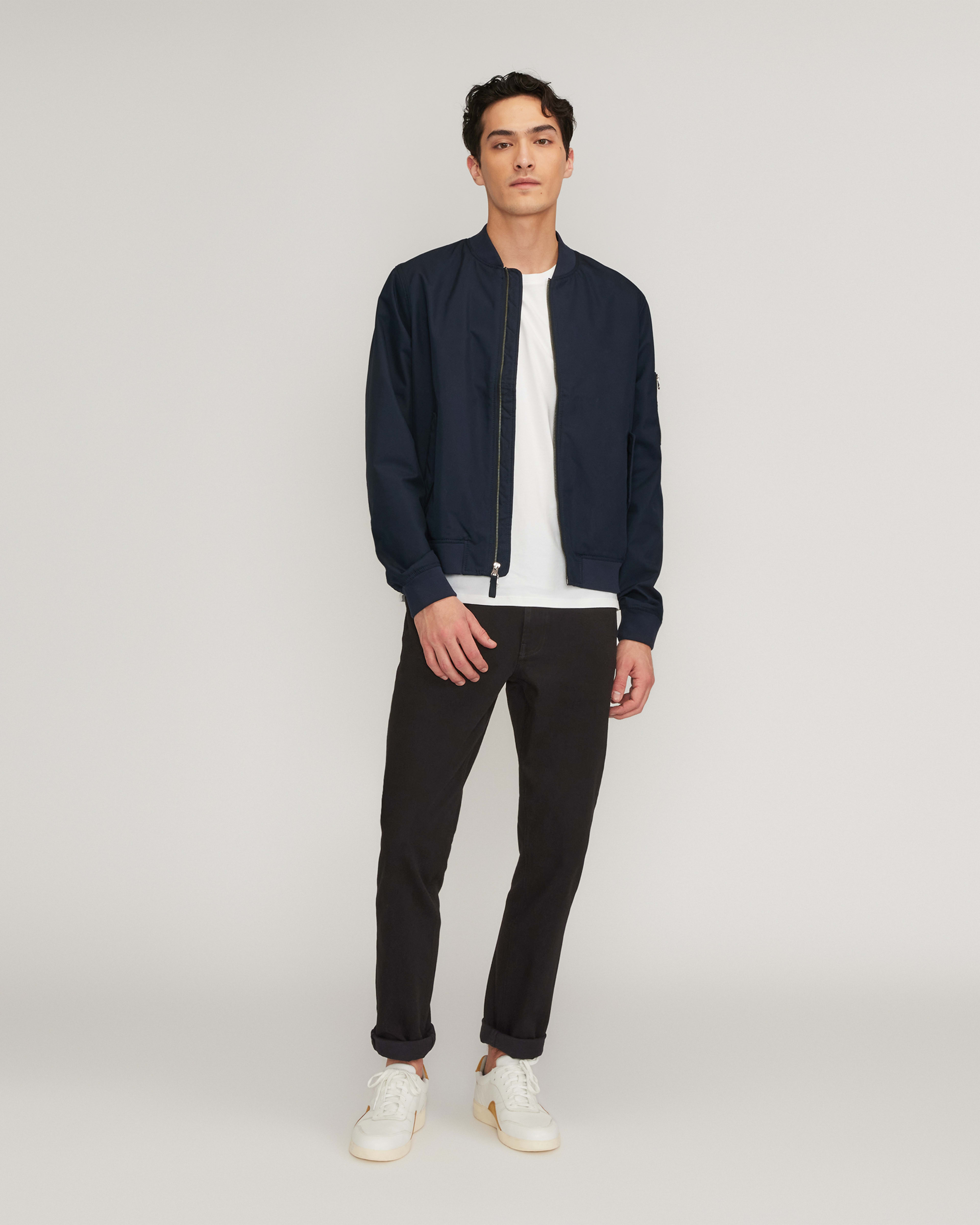 The Slim 4-Way Stretch Organic Jean | Uniform Black – Everlane