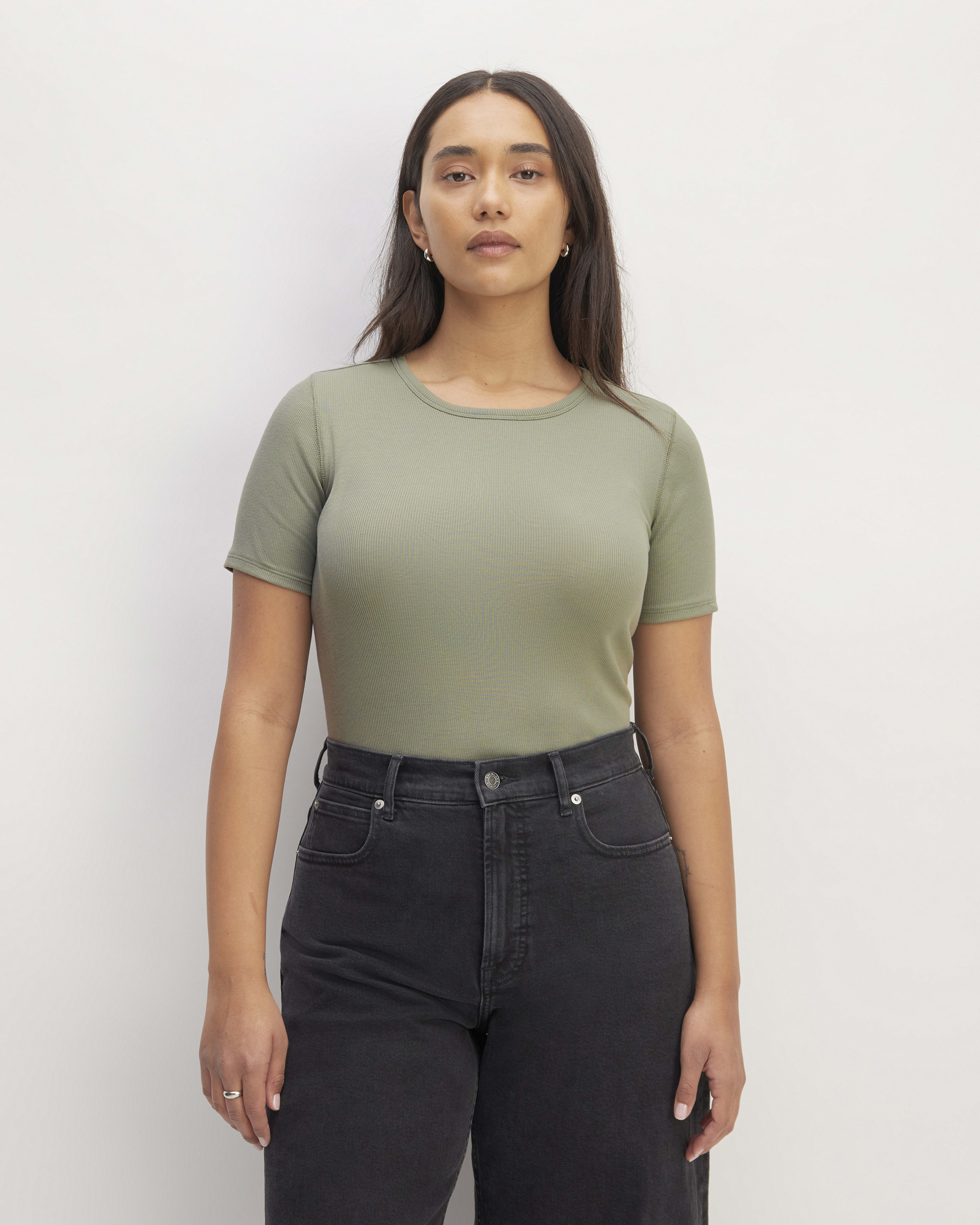 Everlane Dark Green Perform Shelf Bra Tank Top size XS Dri Fit Workout Top  NWT - $22 New With Tags - From Marilyn