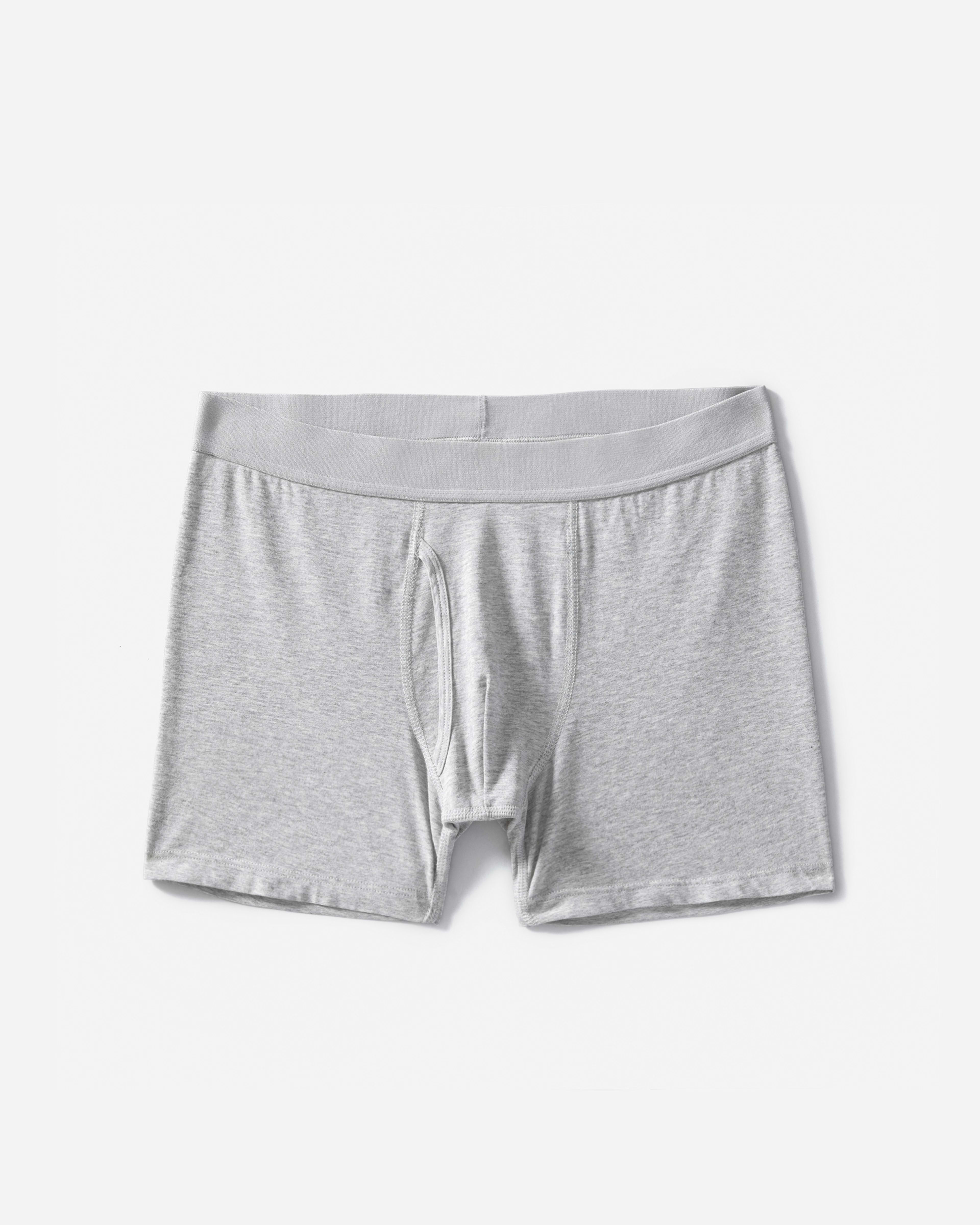 The Supima® Boxer Brief | Uniform Heathered Grey – Everlane