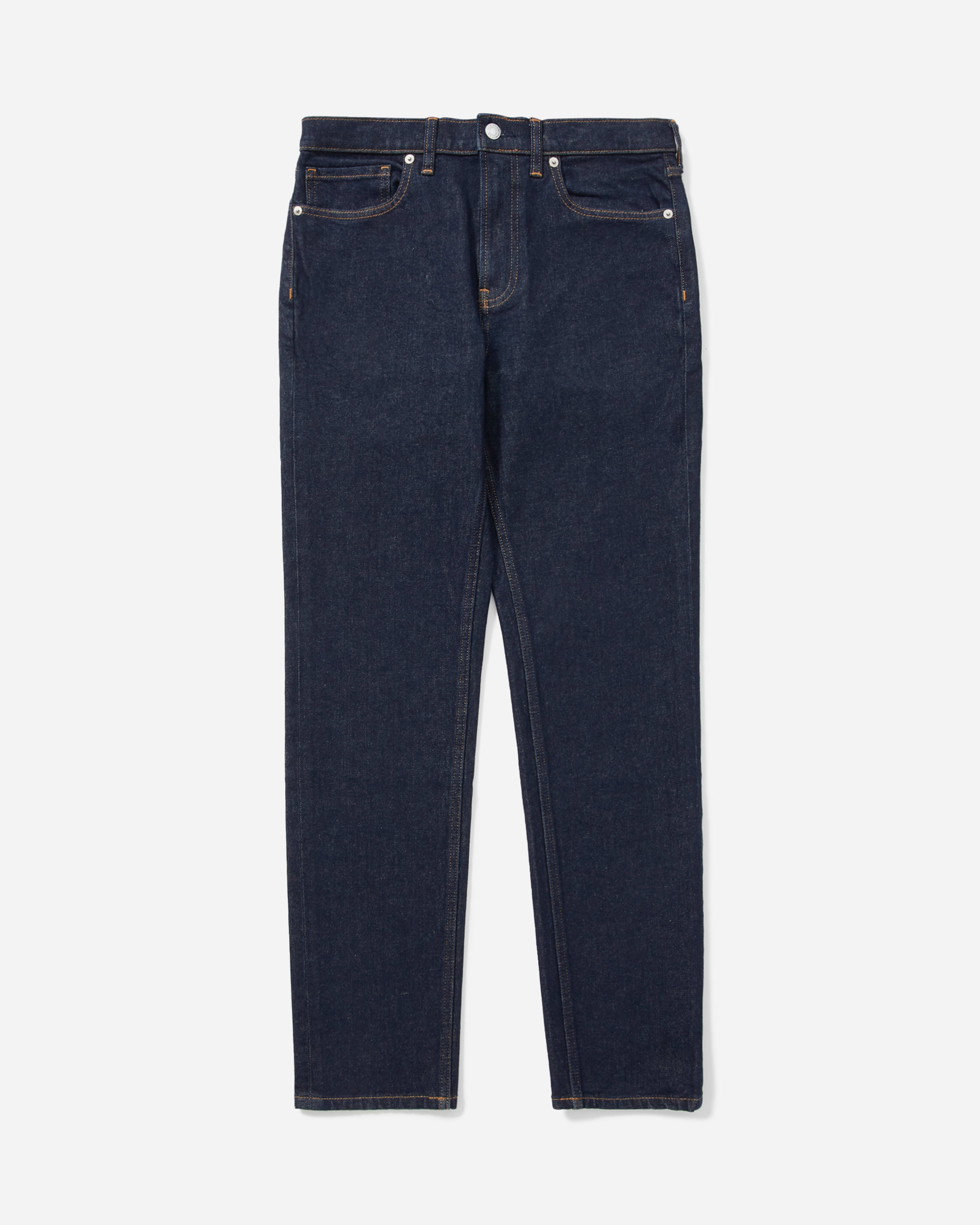 The Relaxed 4Way Stretch Organic Jean Uniform Dark Indigo Everlane