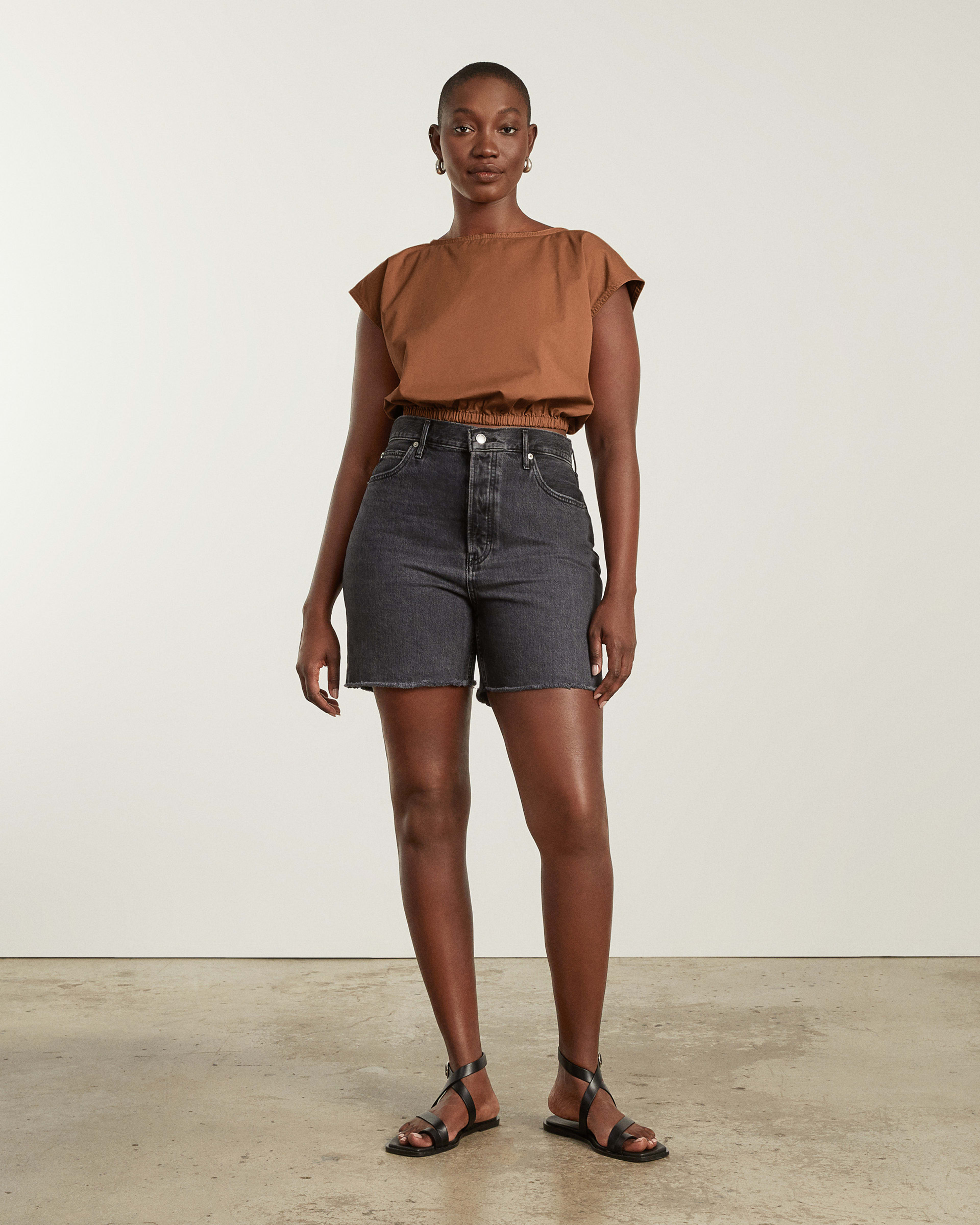 The Bubble Top Tawny Brown – Everlane