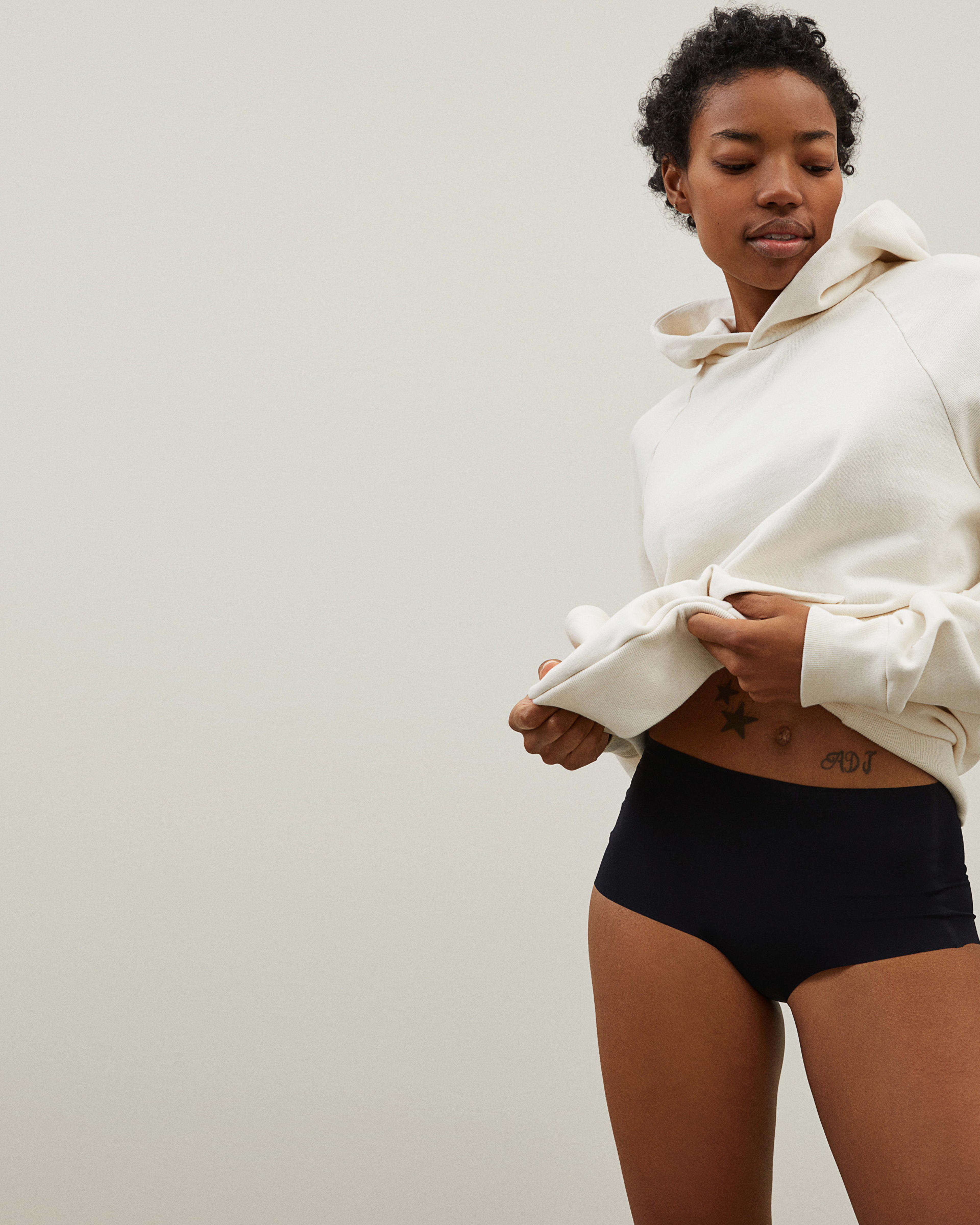 The Invisible High Rise Hipster Black Everlane