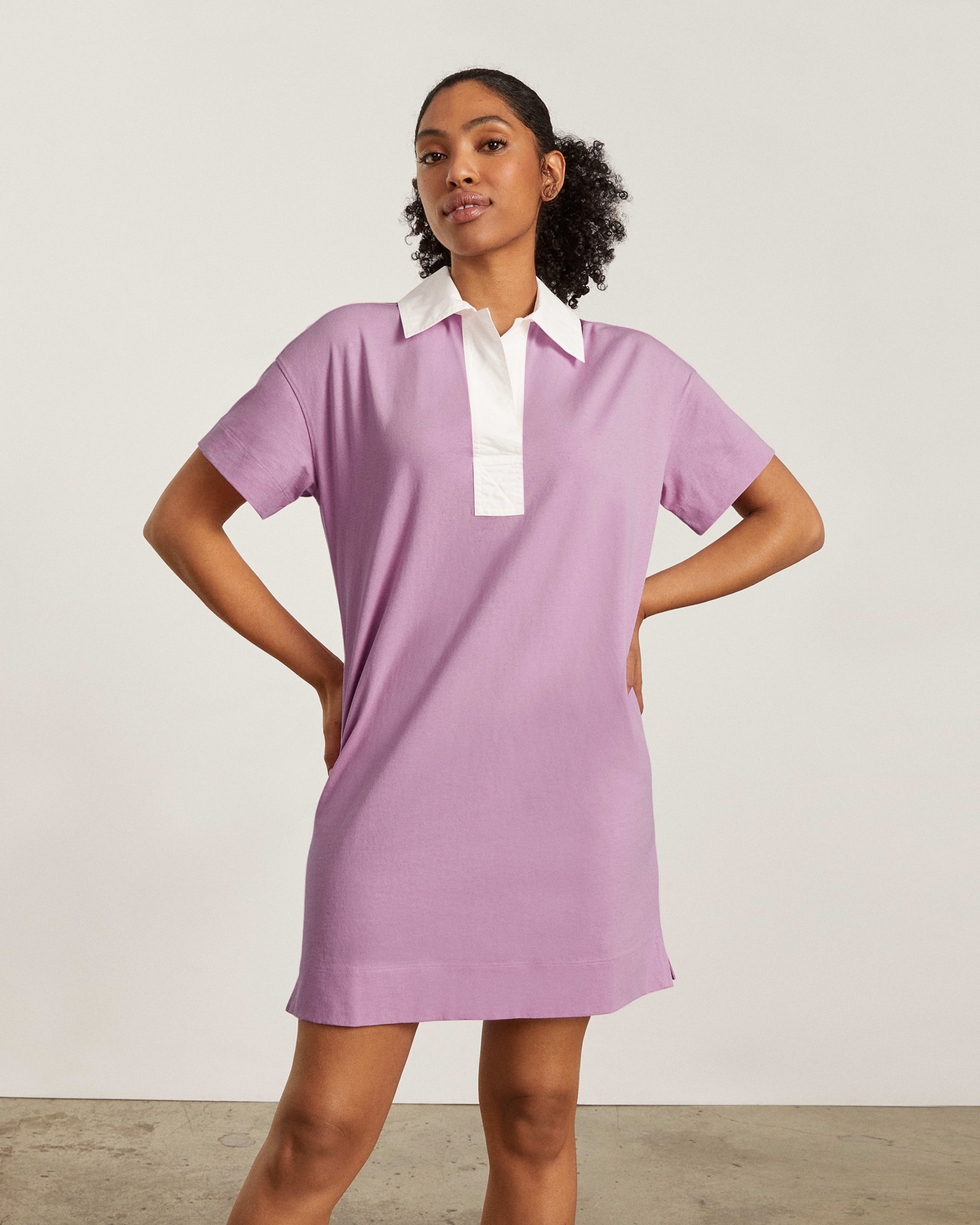 Cotton polo Dress