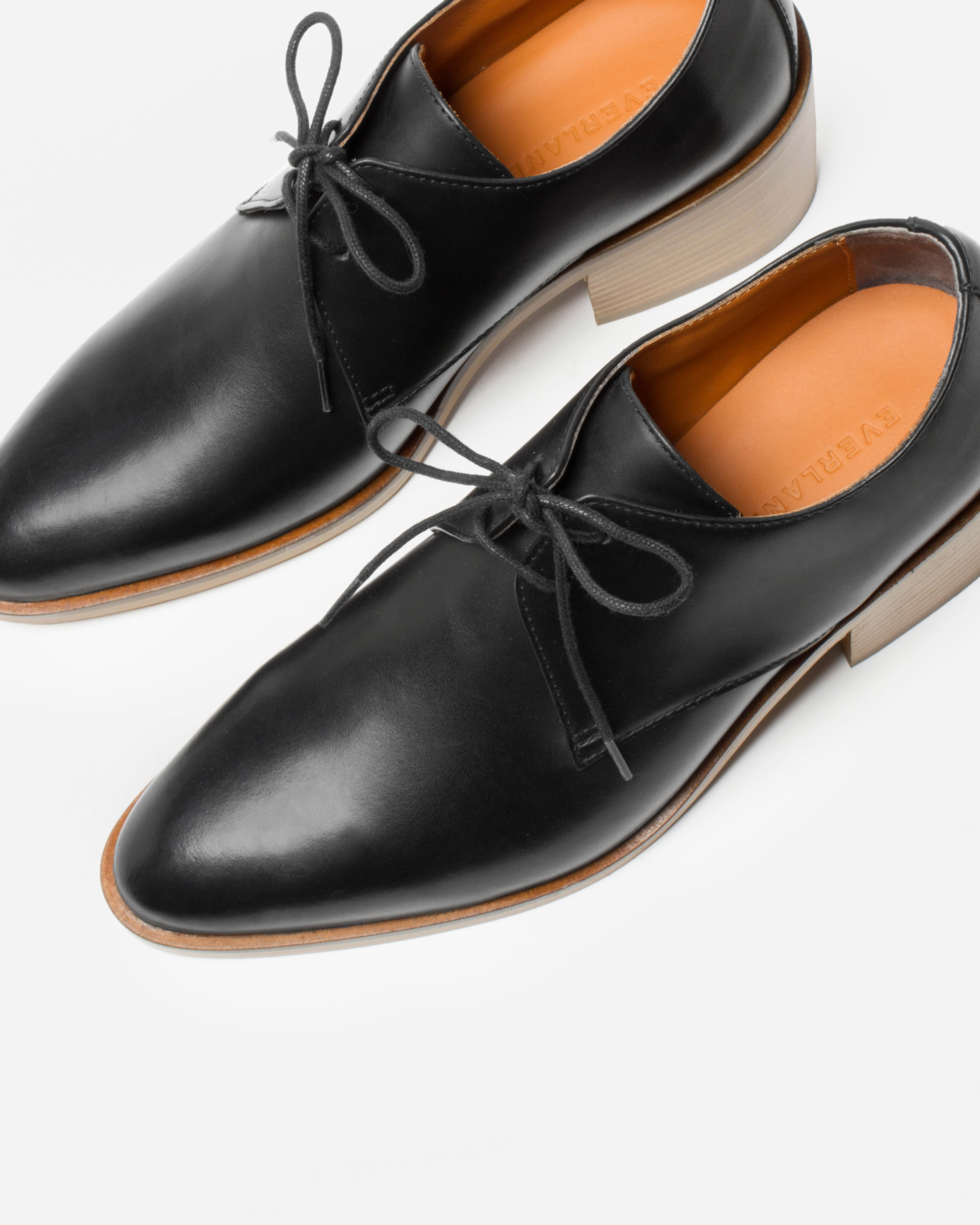 heeled oxford shoes