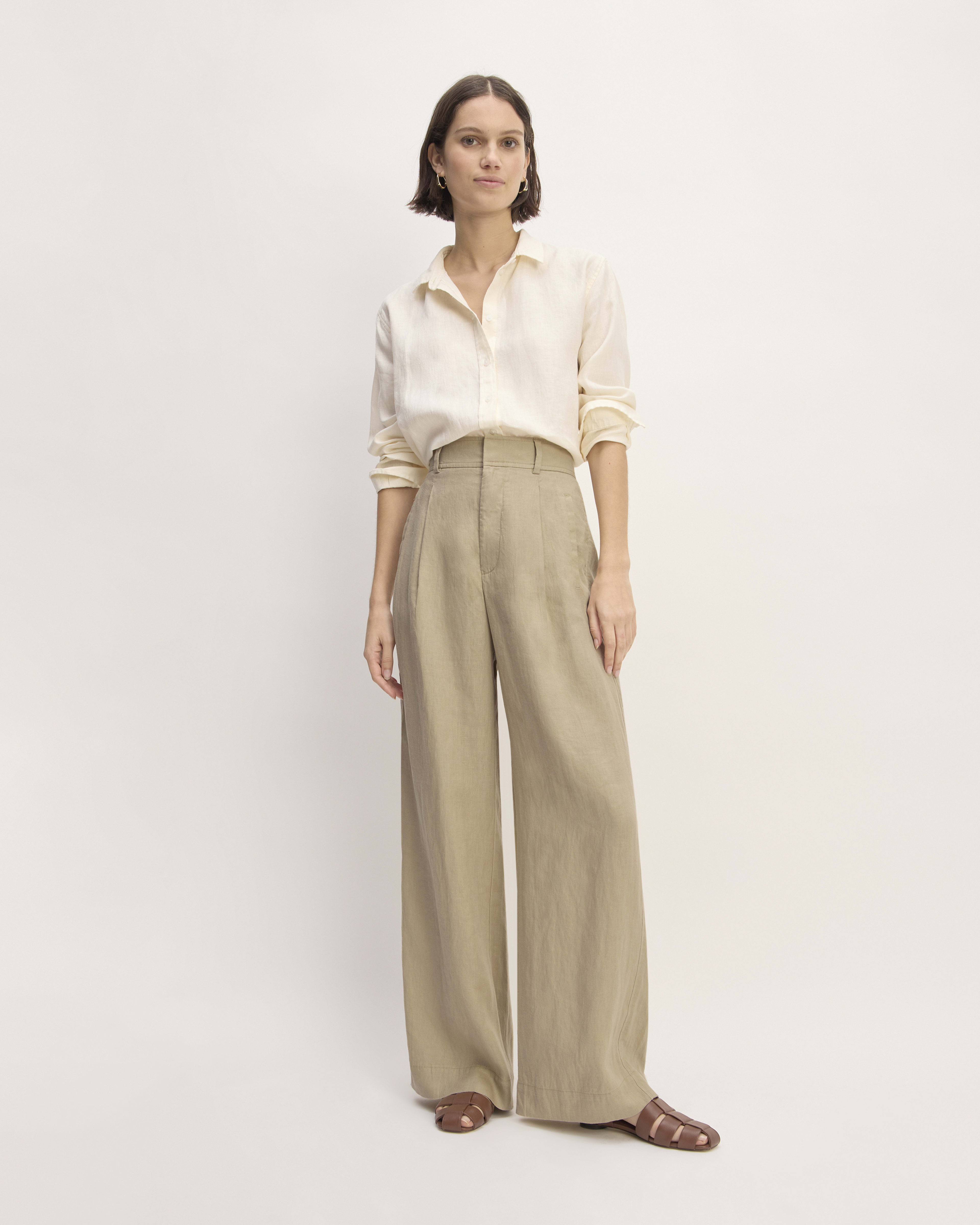 Flattering khaki pants clearance