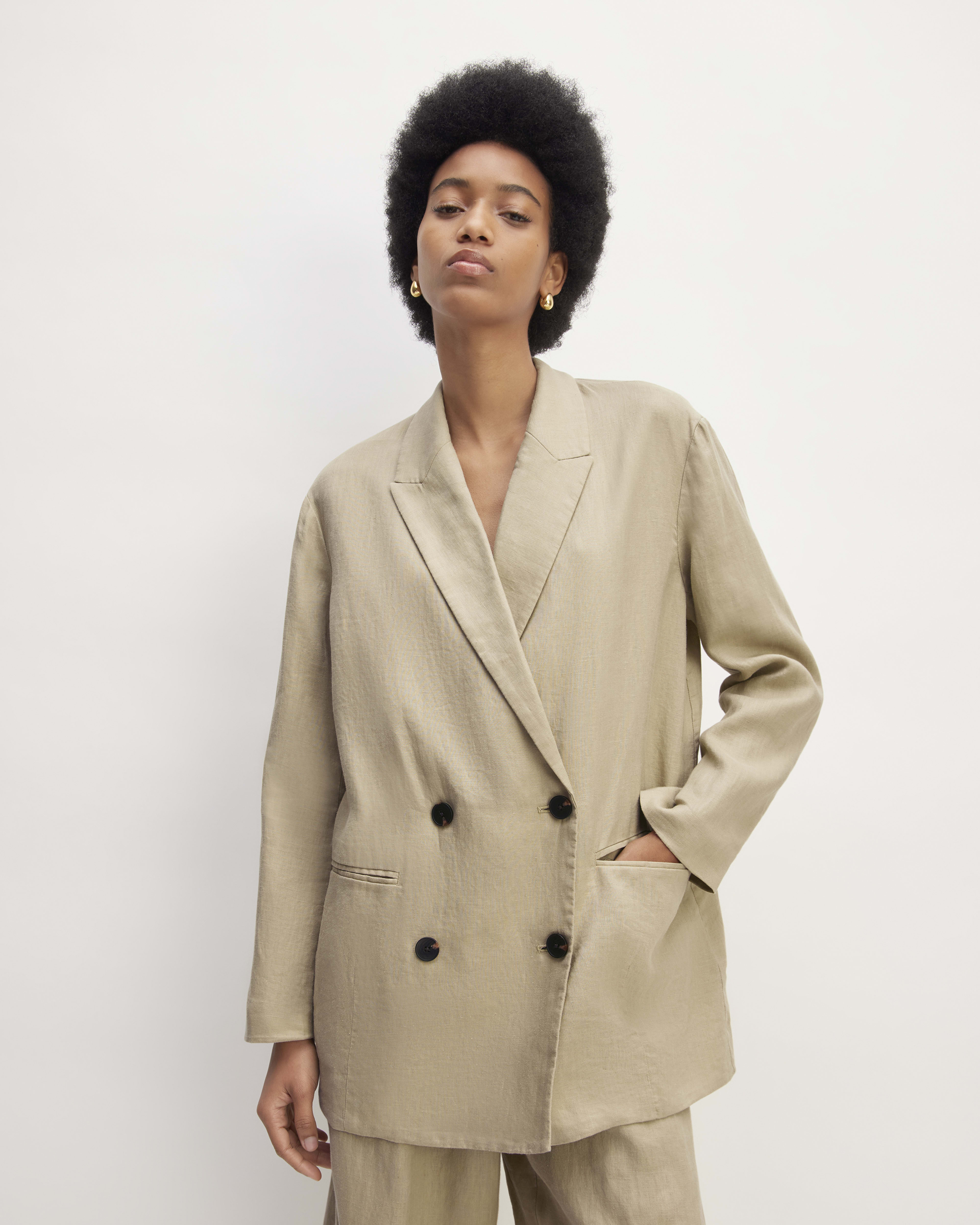 Everlane camel coat store