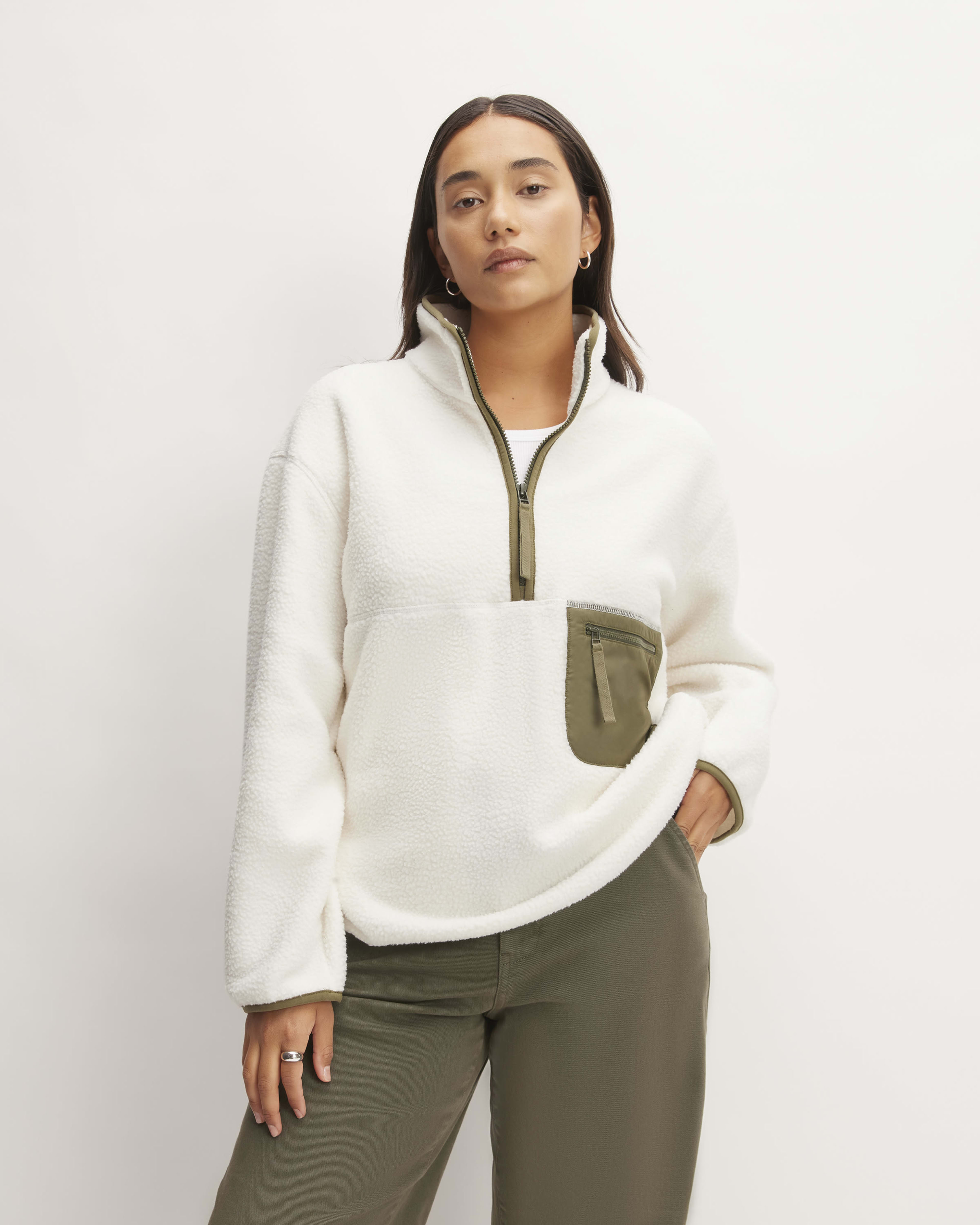 Everlane sales fleece sweatshirt
