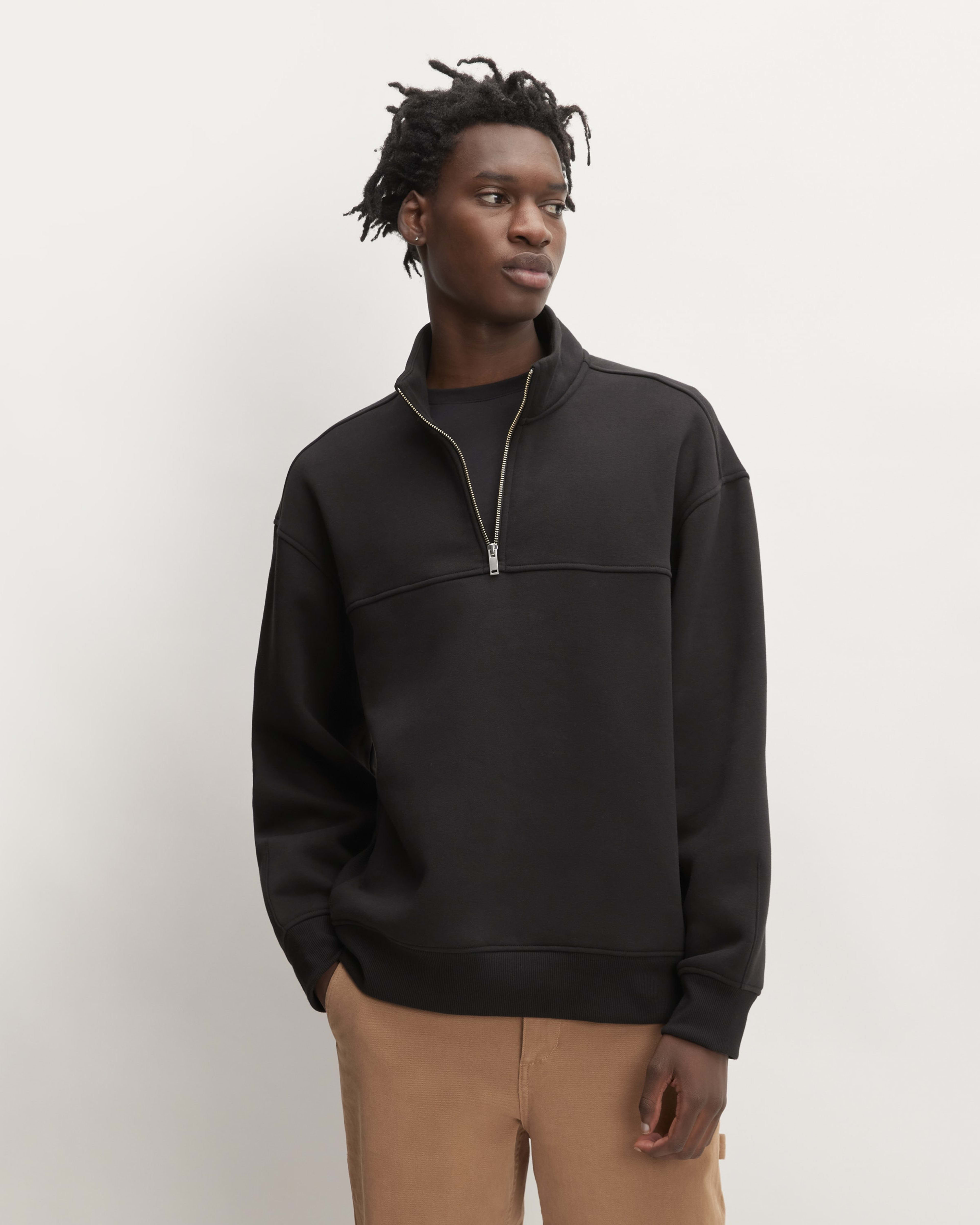 The ReTrack Hoodie Navy Everlane