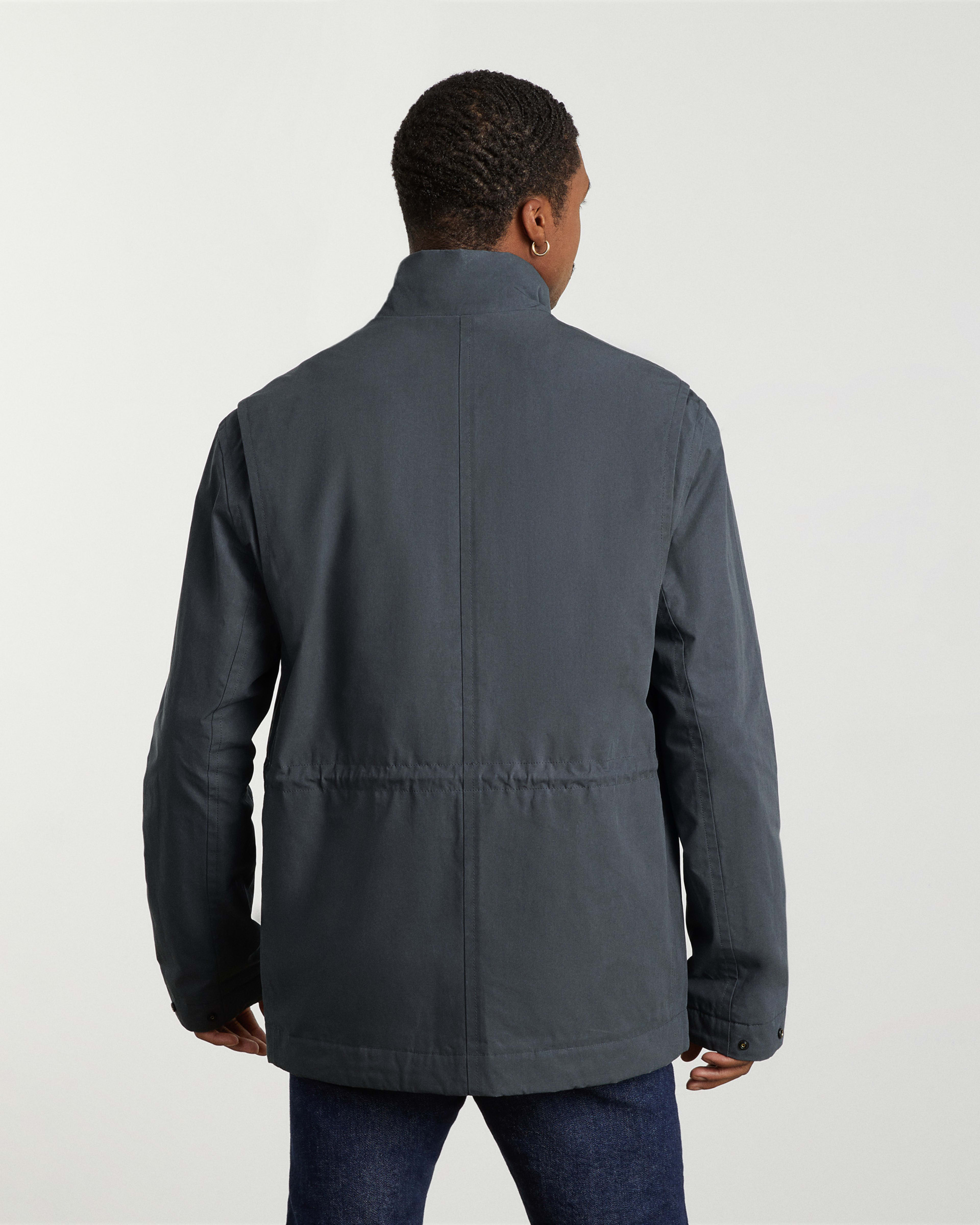 The Waxed Cotton Jacket Slate – Everlane
