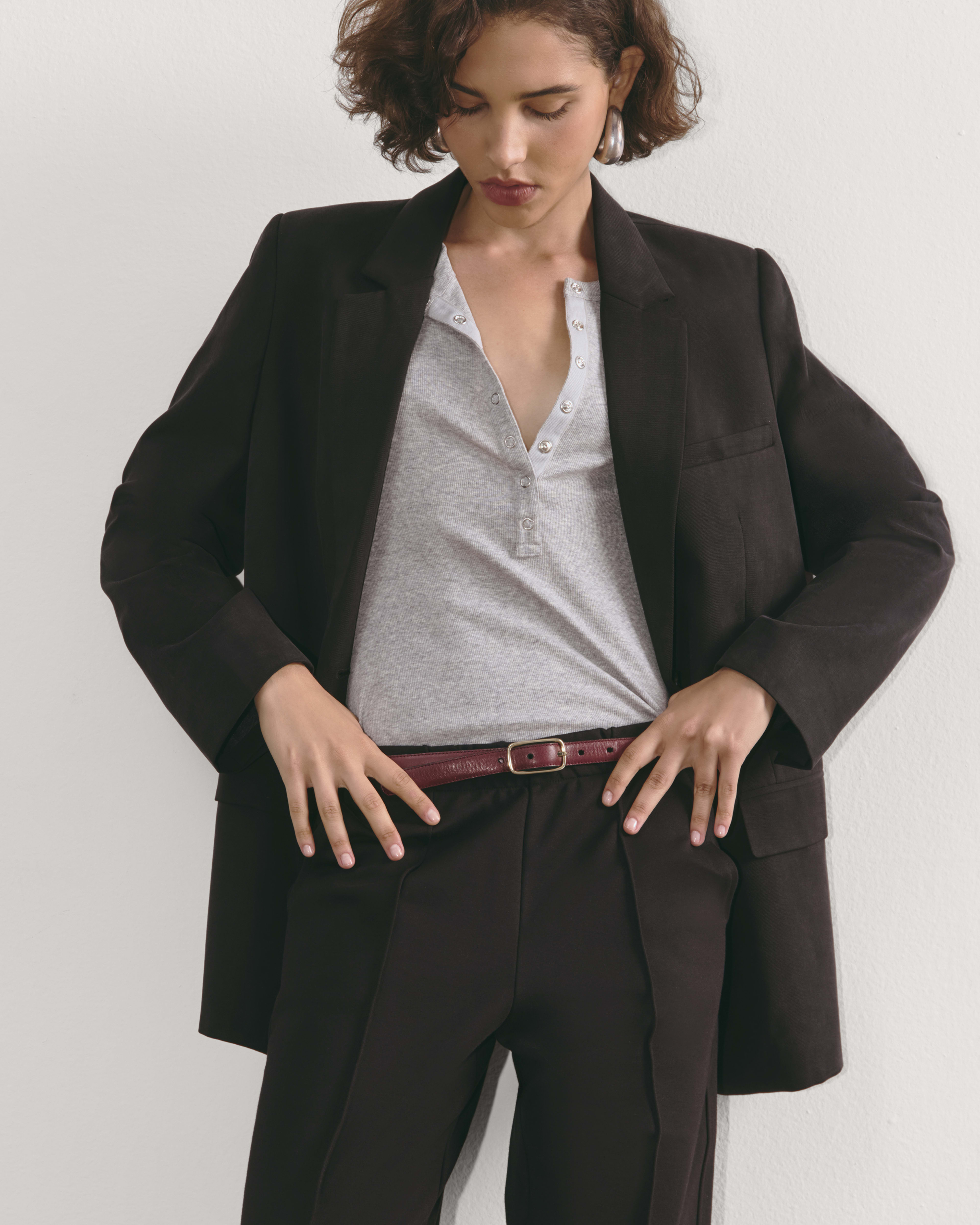 Everlane black blazer hotsell