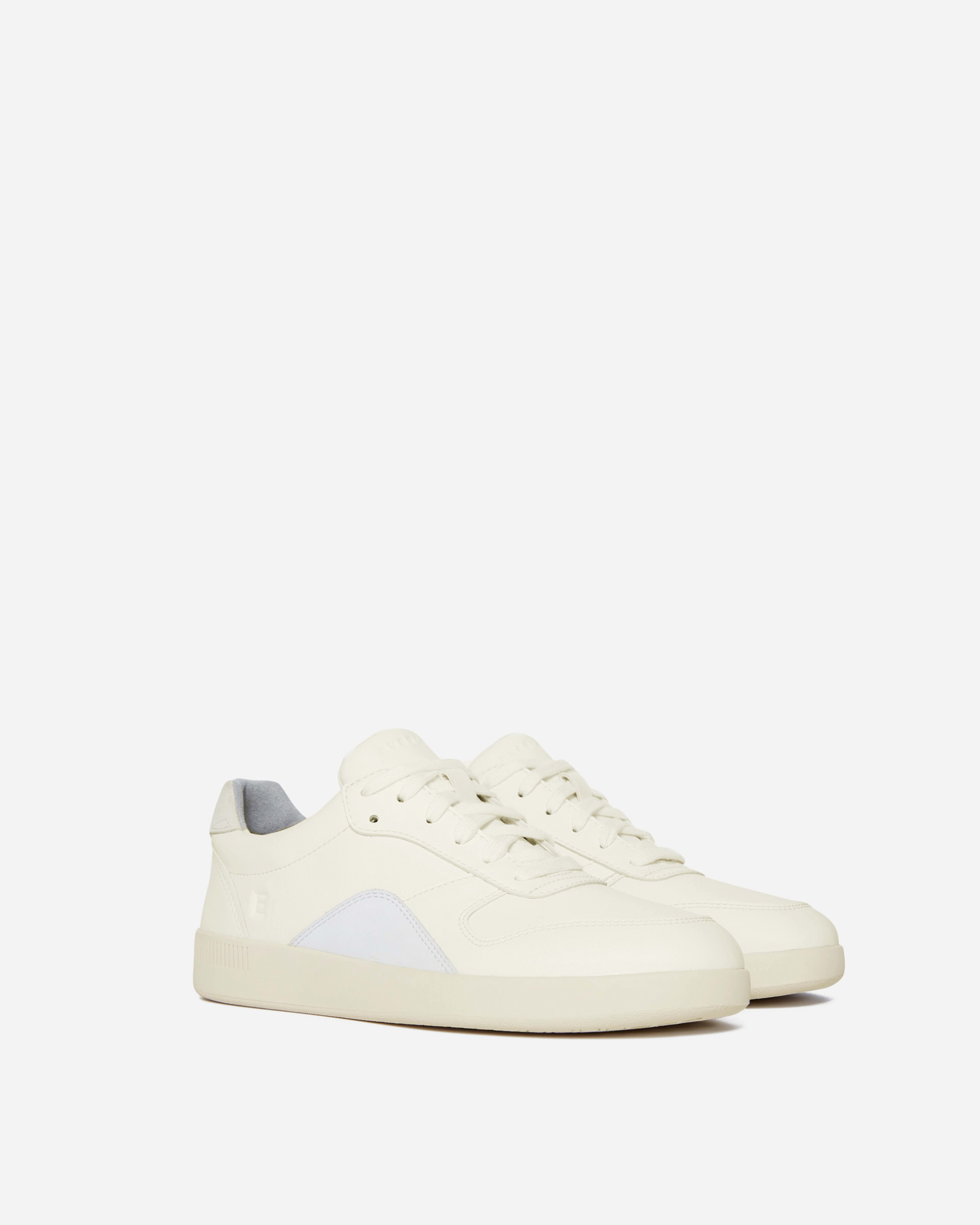 The ReLeather Court Sneaker Off White Everlane