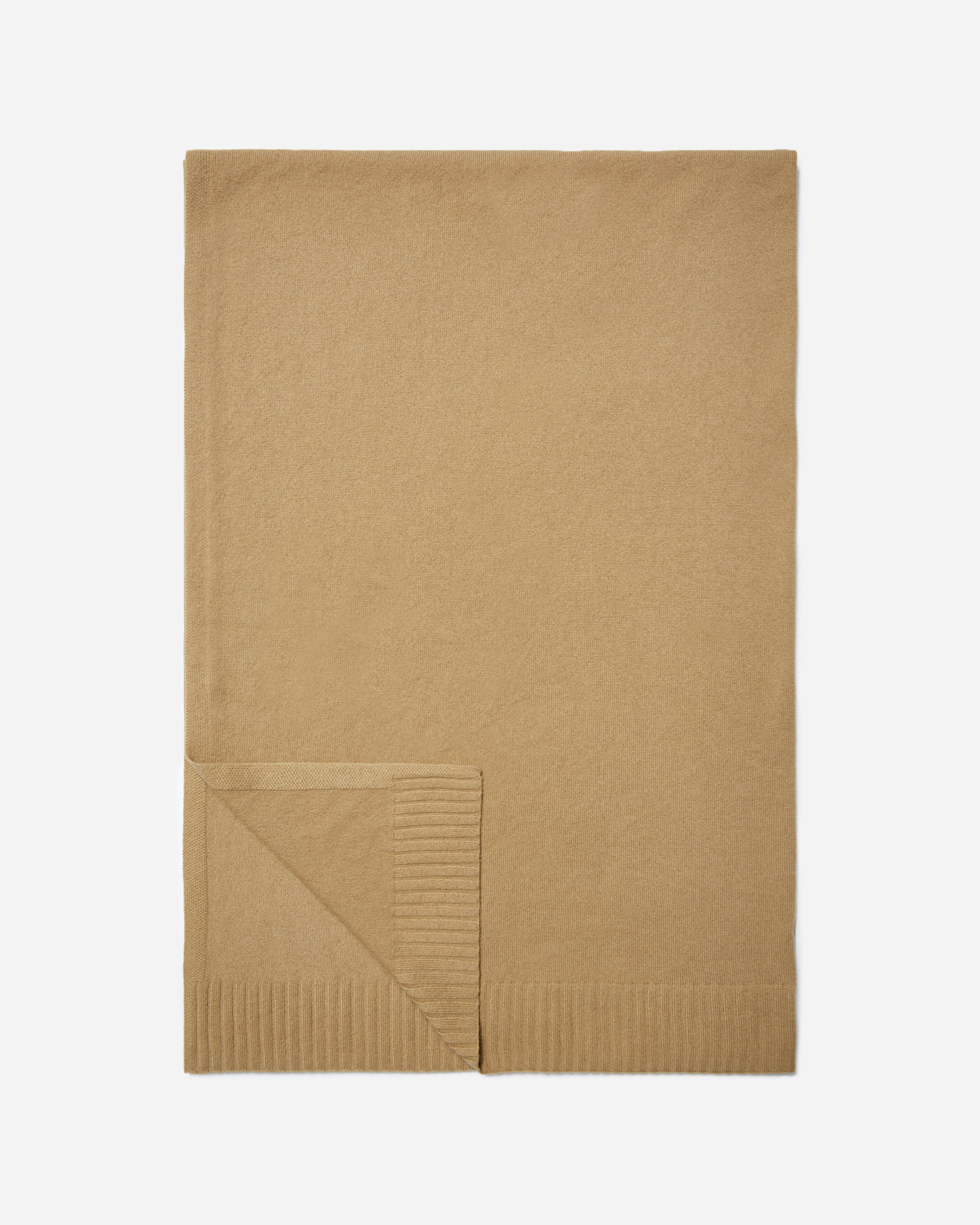 The Cashmere Throw Camel Everlane