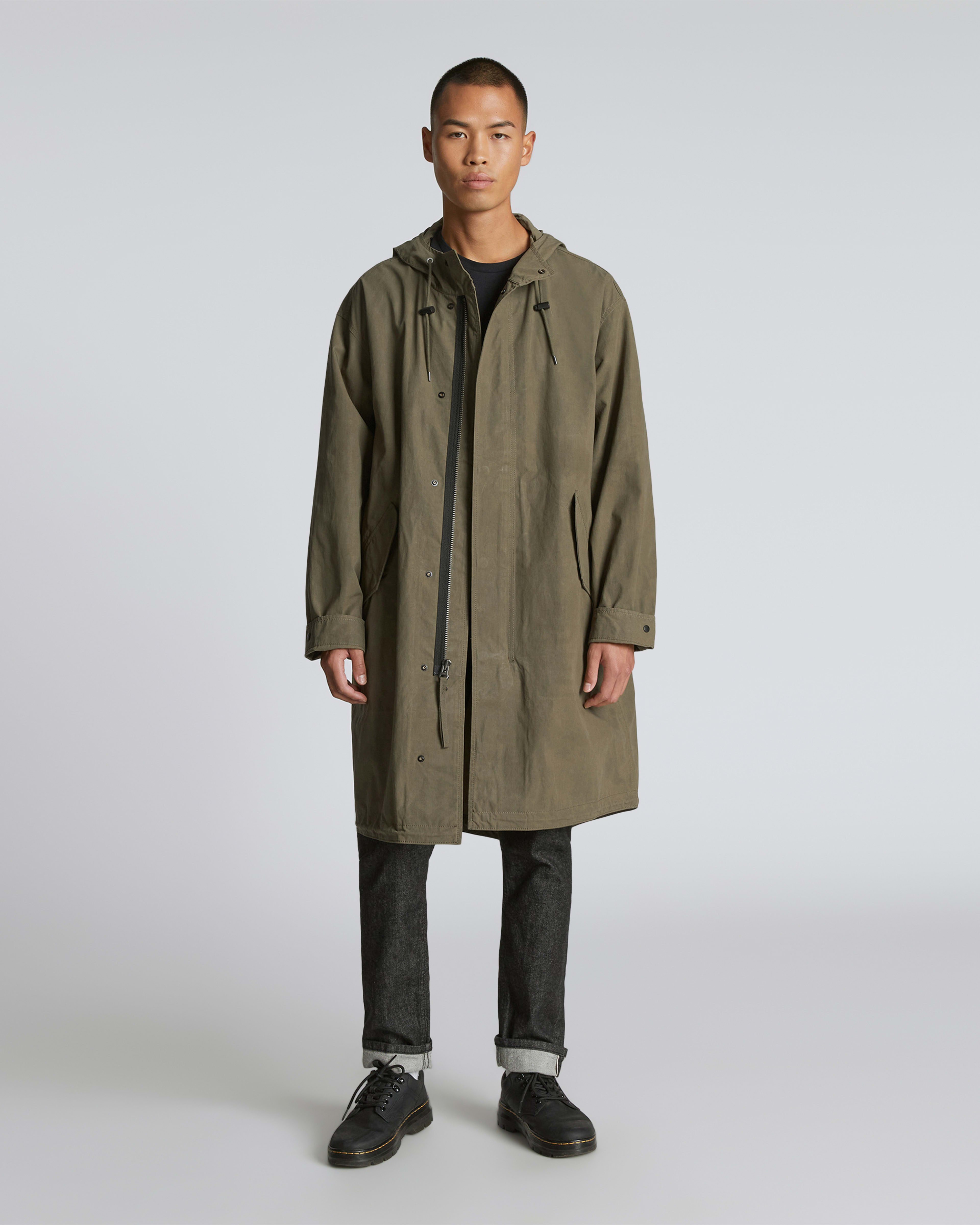 The Waxed Cotton Parka Kalamata Everlane