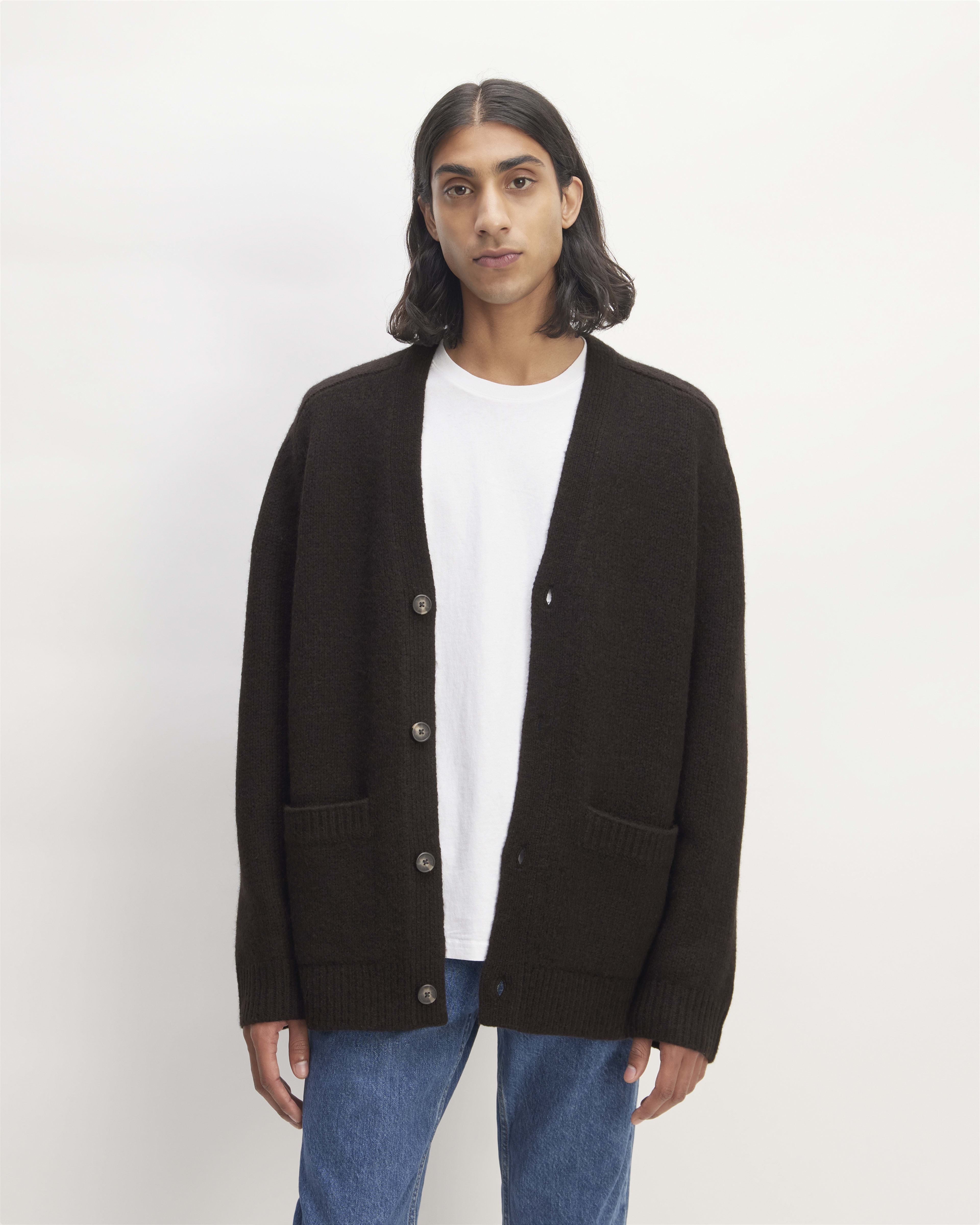 Everlane black hotsell cardigan