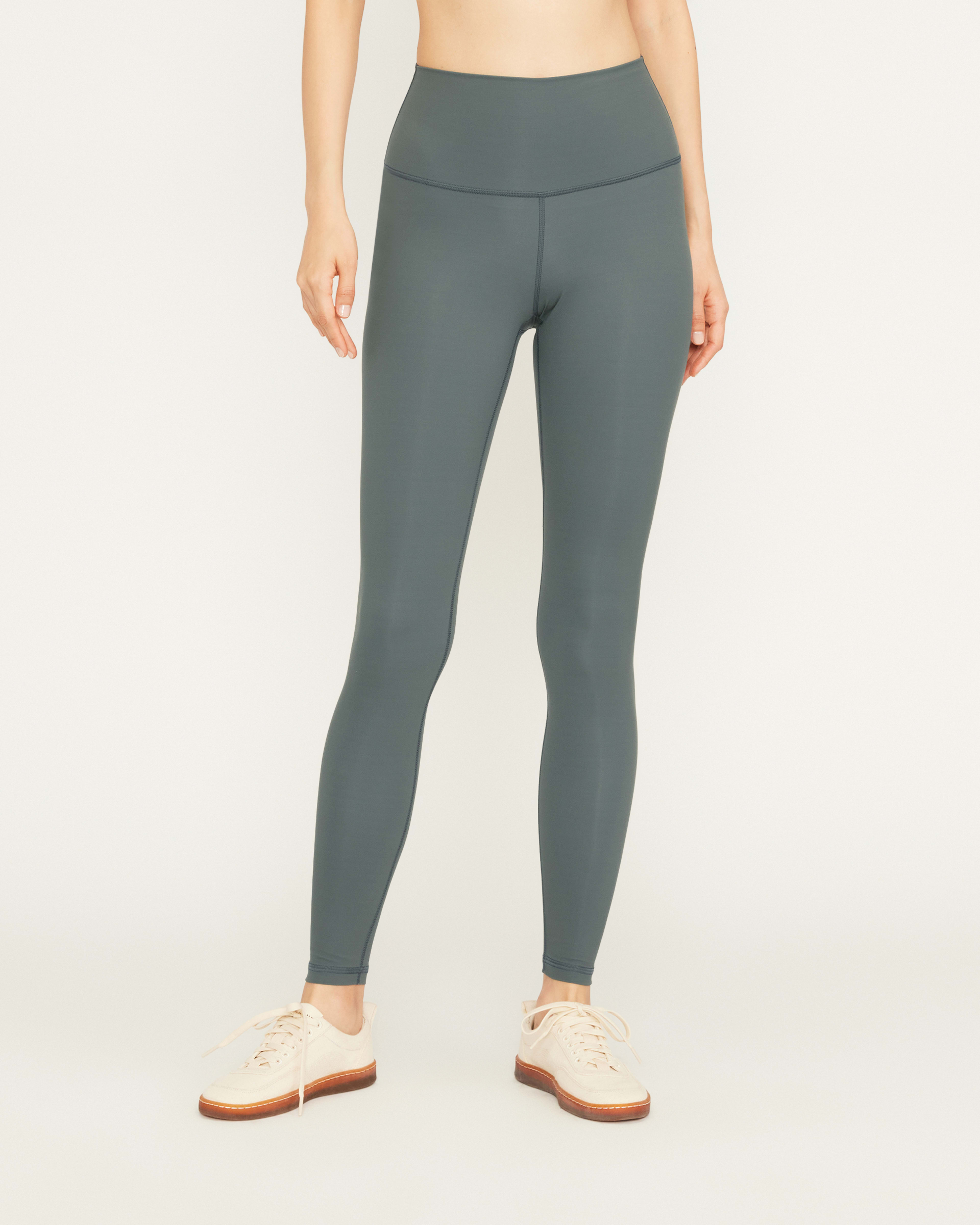 Tek Gear Dry Tek Women's Yoga Pants Stretch Spandex Grey Size Medium