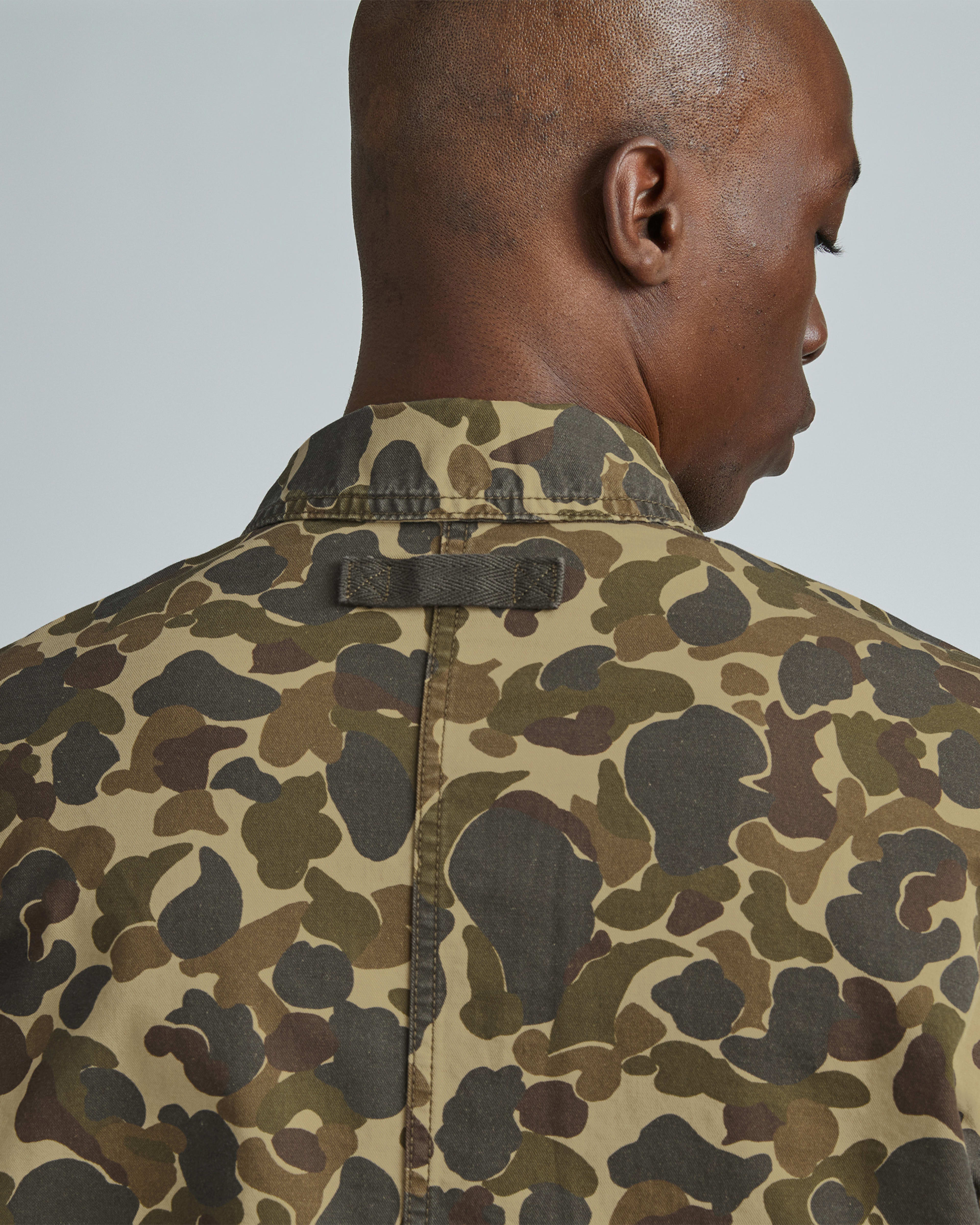 The Camo Utility Jacket Fennel Seed Camo Everlane