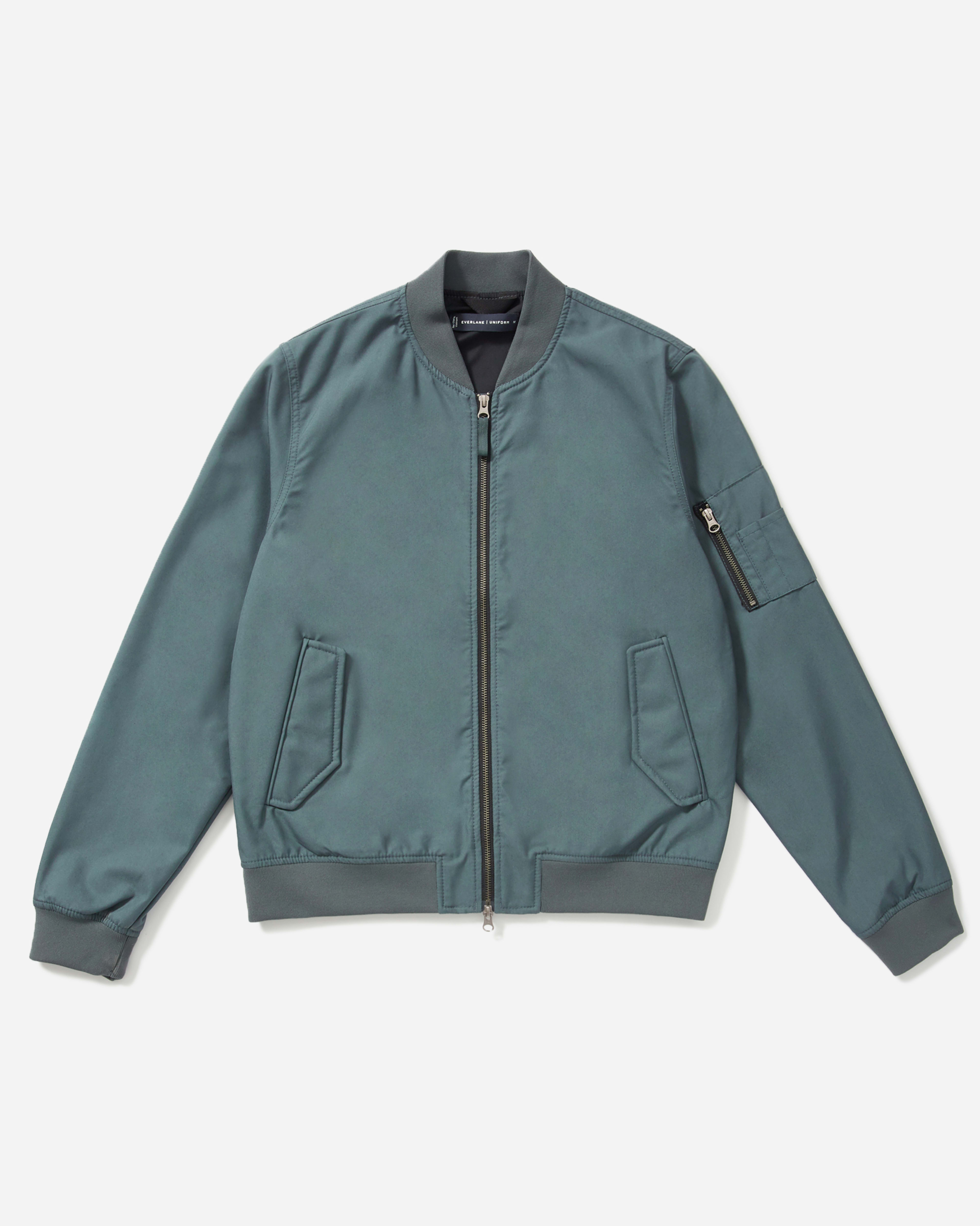 The Bomber Jacket Uniform Dark Slate Everlane