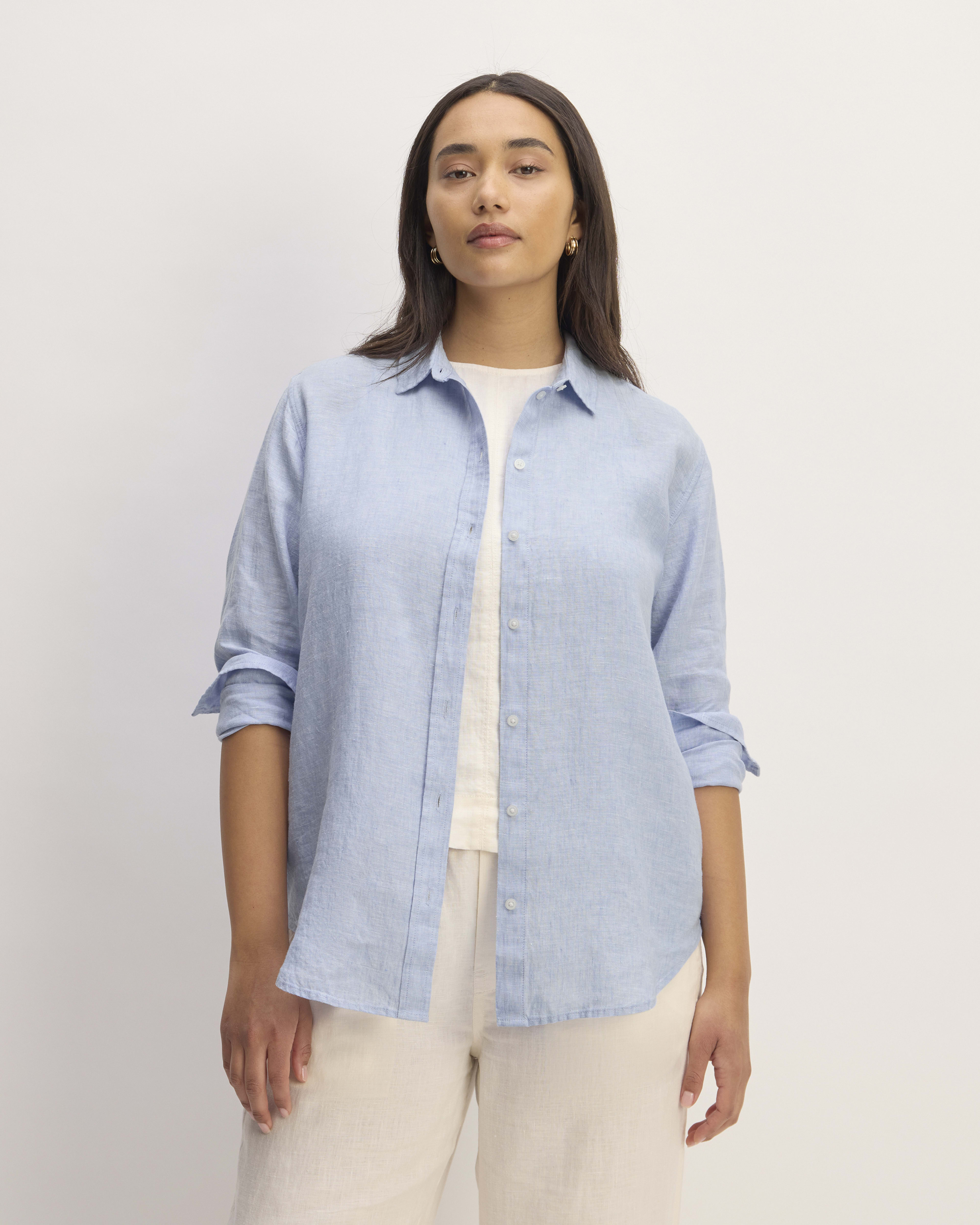 Women's light blue shirt 2025