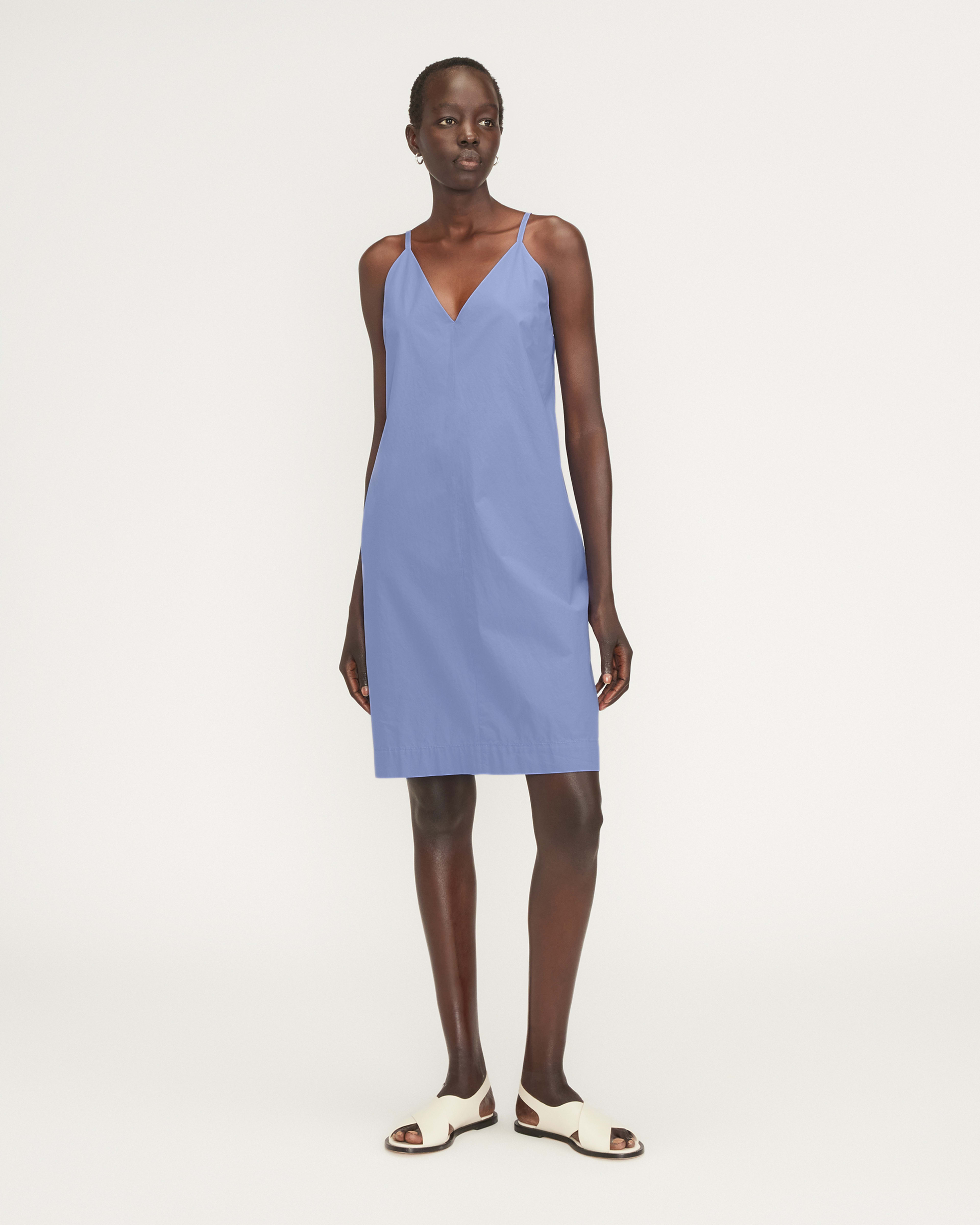 Everlane silk slip dress store