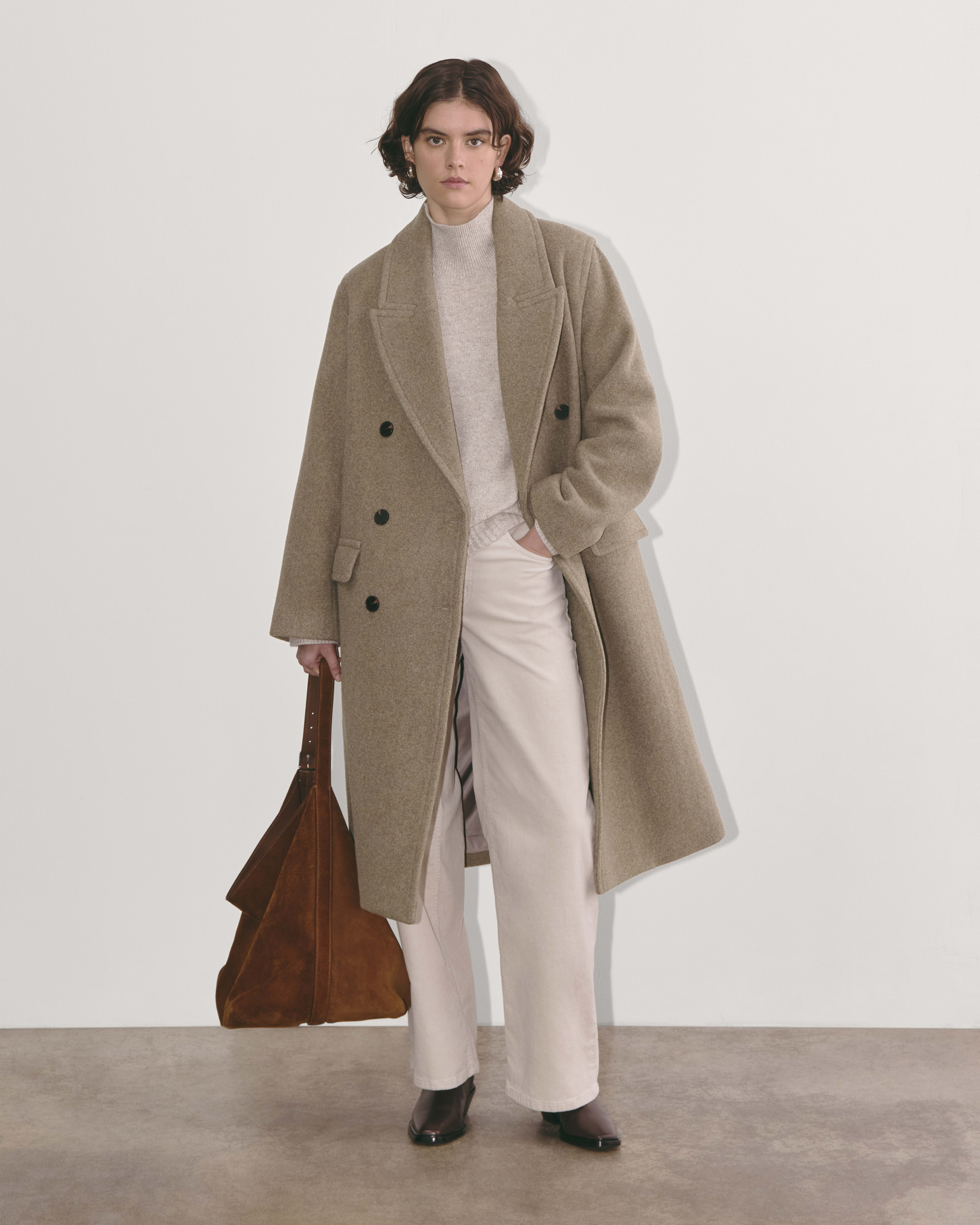 Everlane the mac coat top