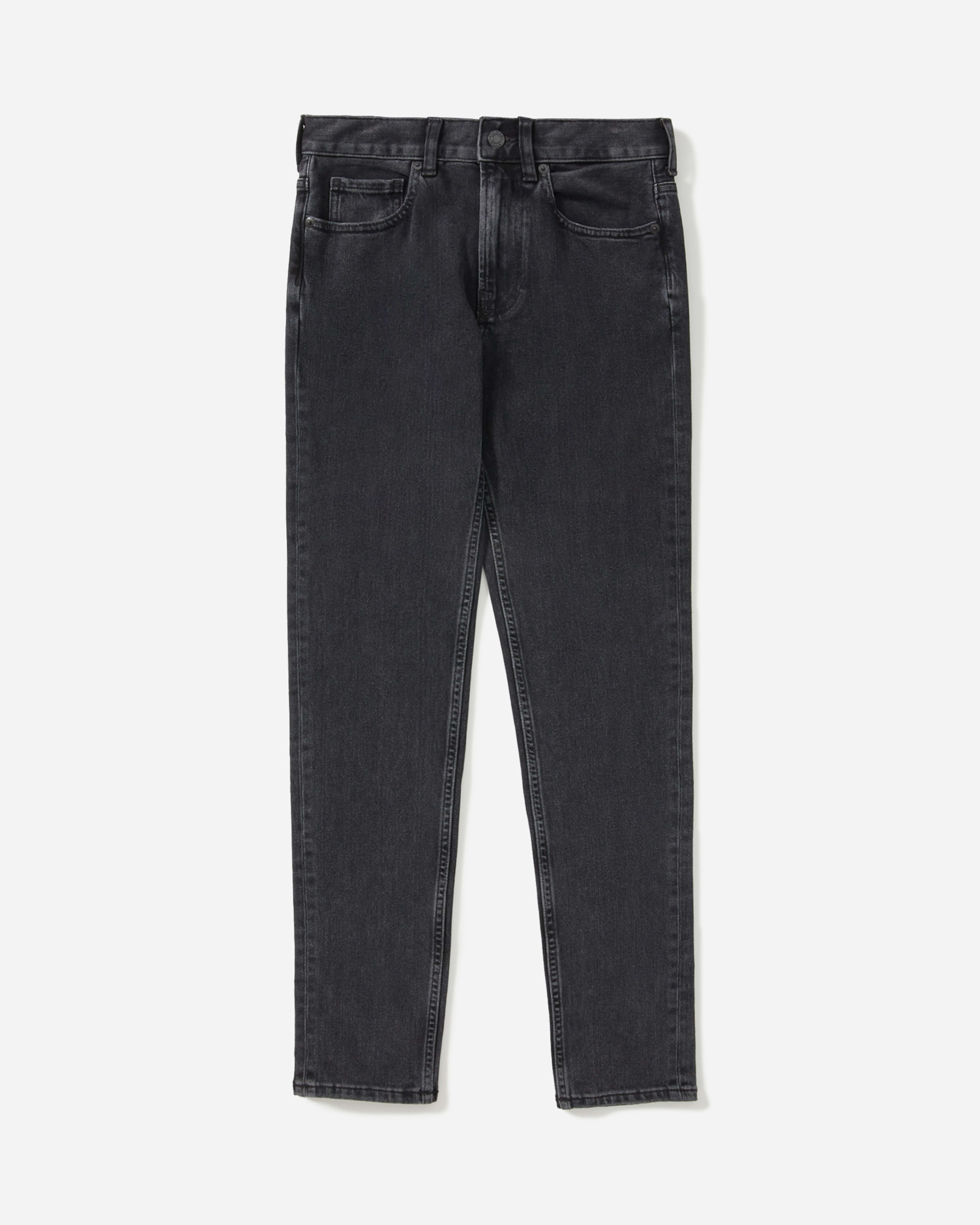 The Slim 4-Way Stretch Organic Jean | Uniform Washed Black – Everlane