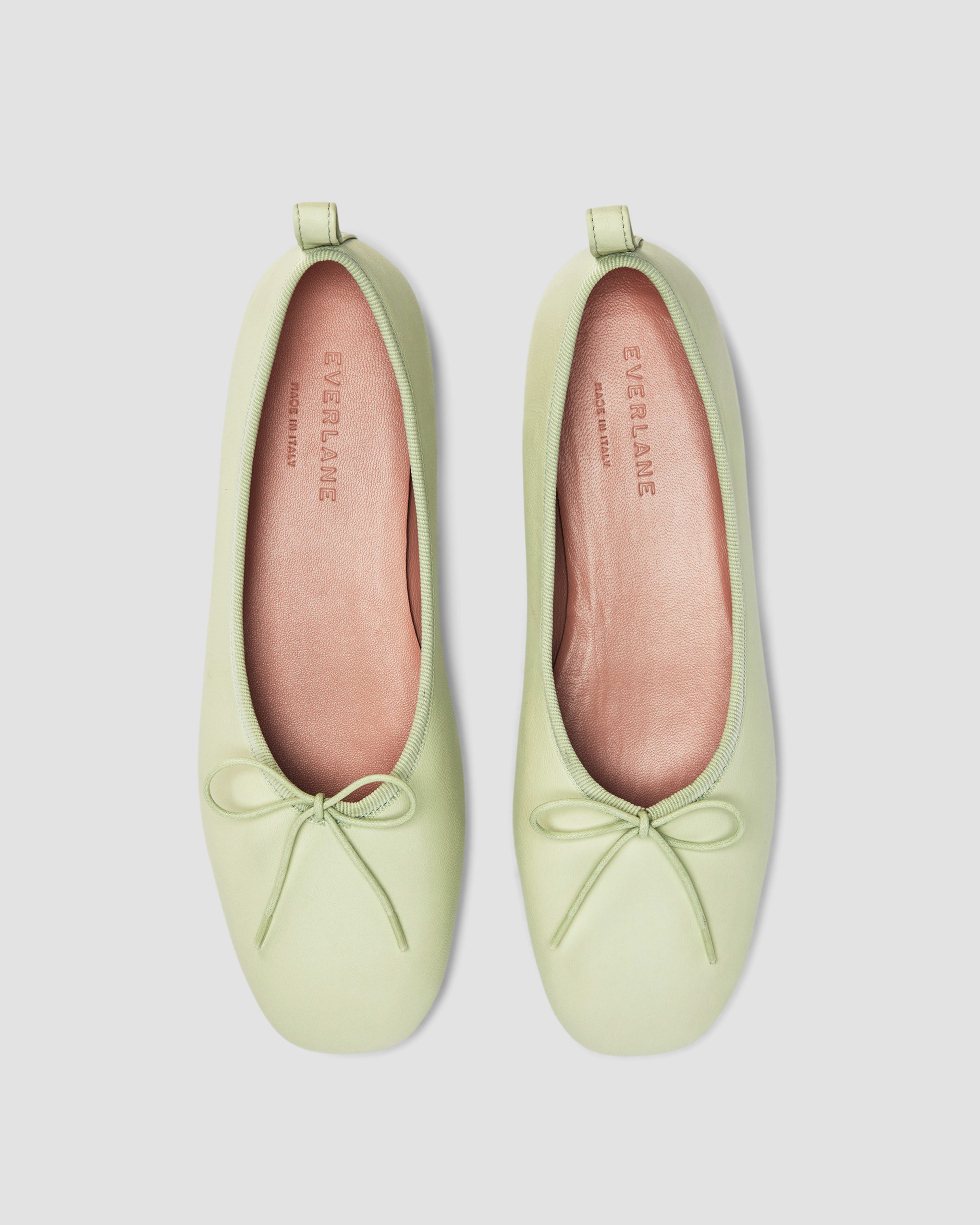 The Day Ballet Flat Seafoam Green Everlane