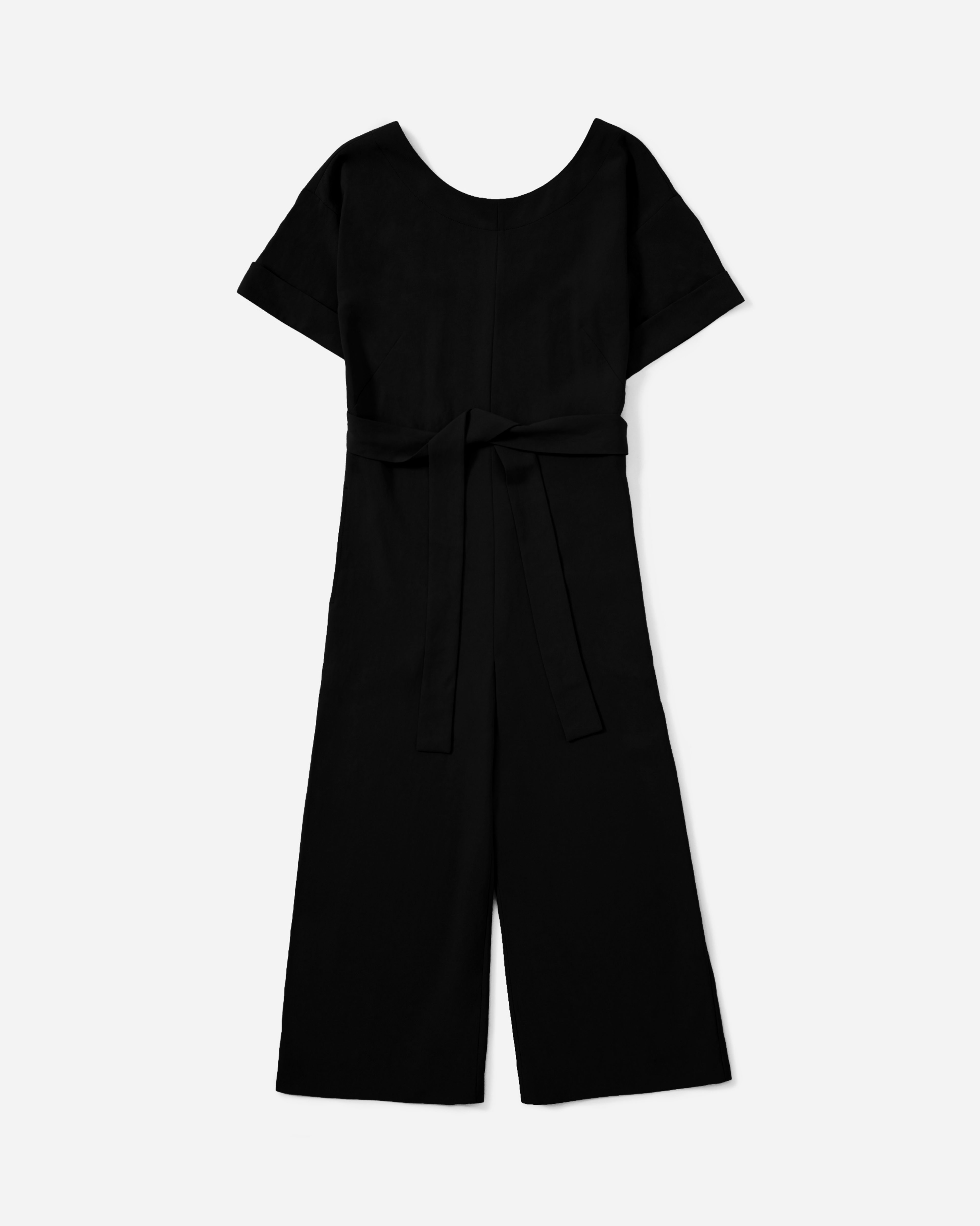 The Japanese GoWeave Short-Sleeve Jumpsuit Black – Everlane