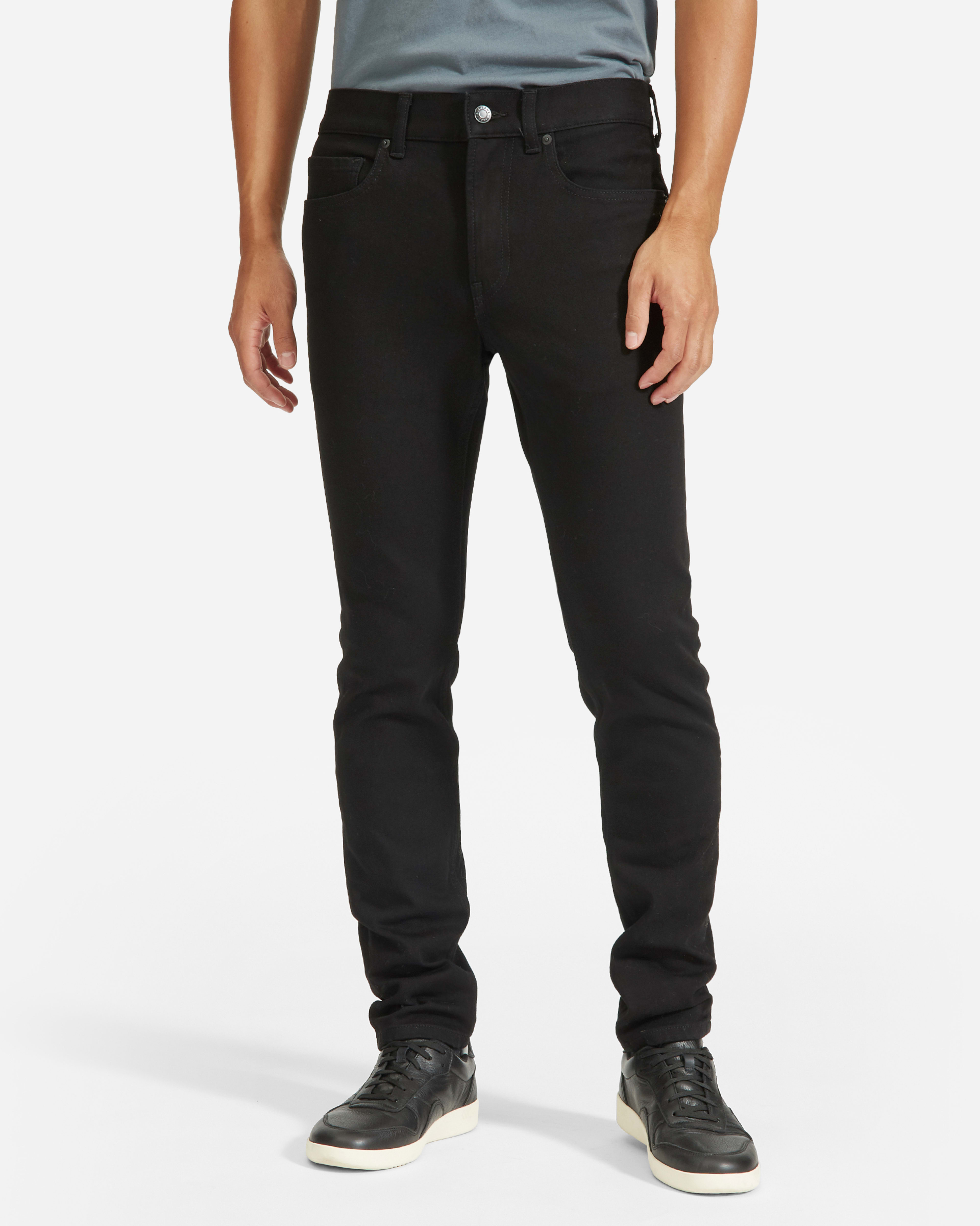 The Skinny 4-Way Stretch Organic Jean | Uniform Black – Everlane