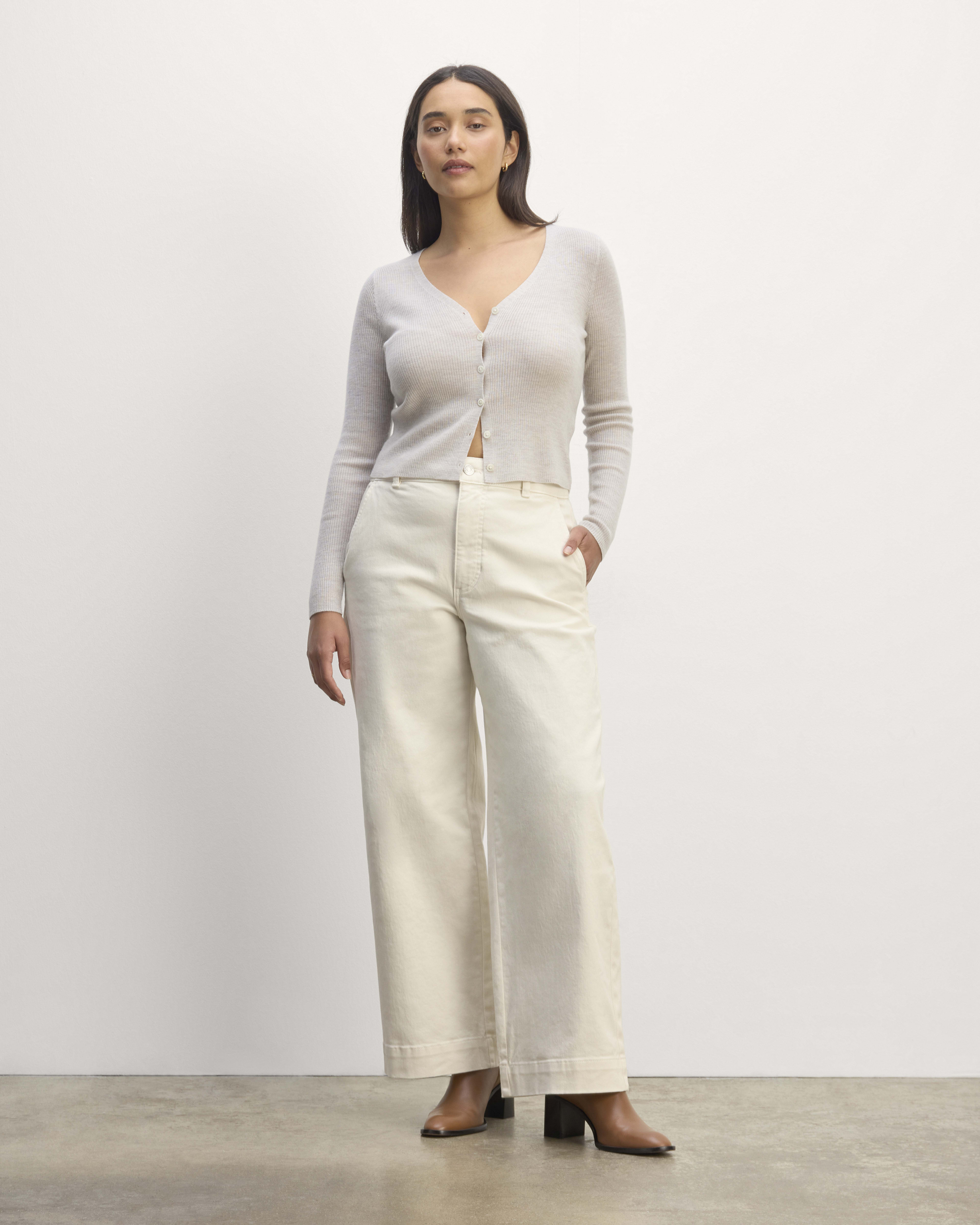 Everlane wide leg chino store