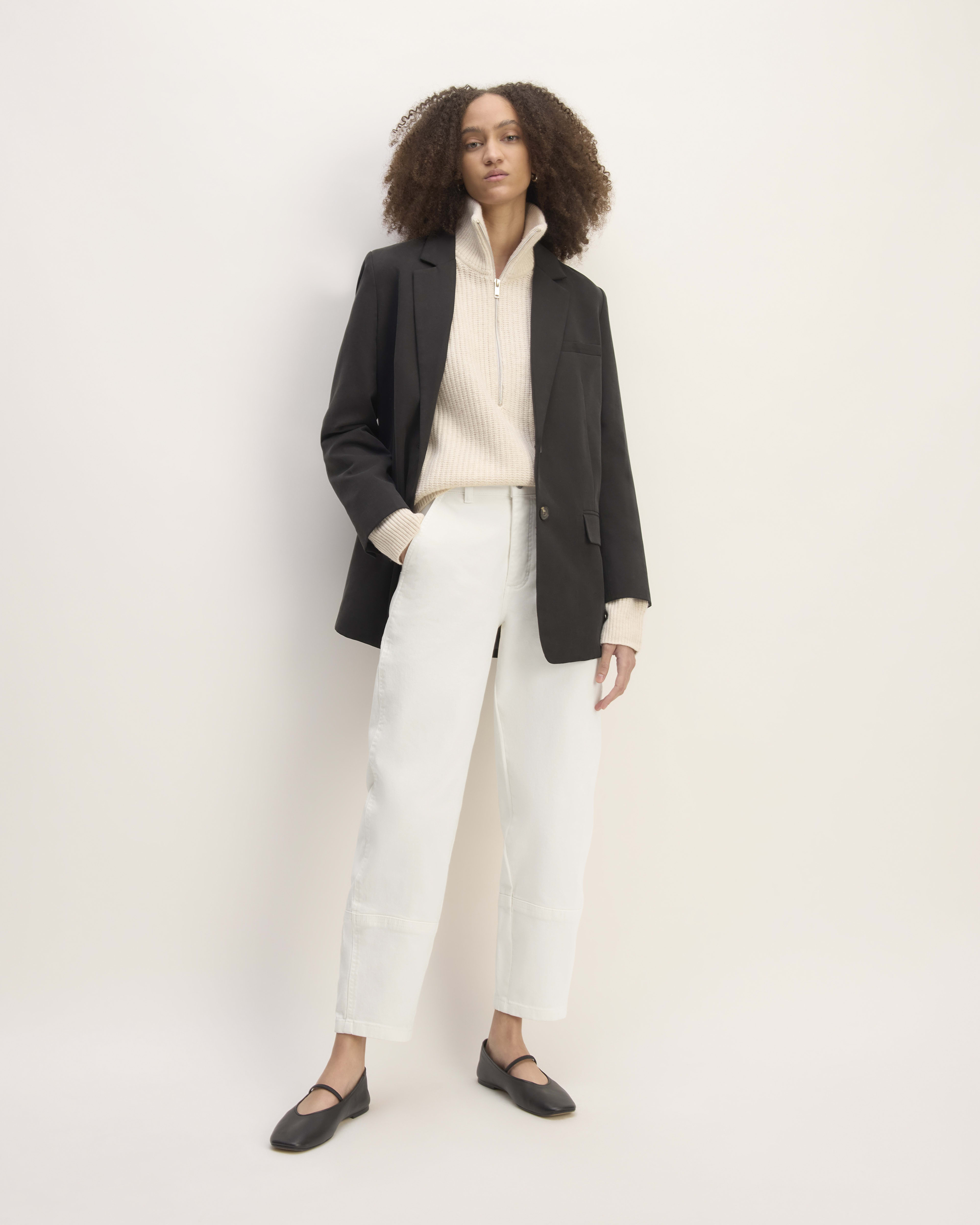 Everlane Try-On: The Cashmere V-Neck Midi Dress — Fairly Curated