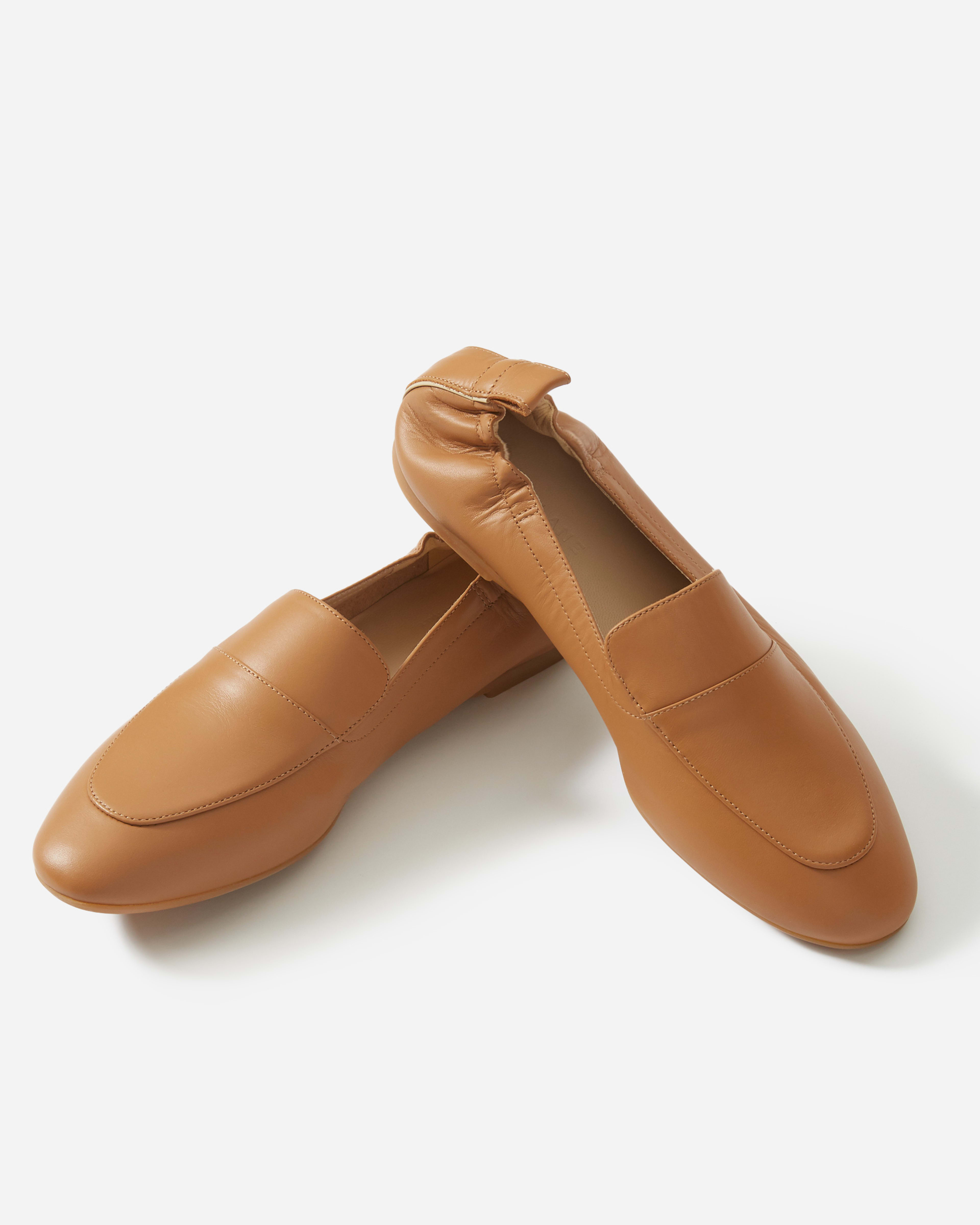 The Day Loafer Caramel Everlane