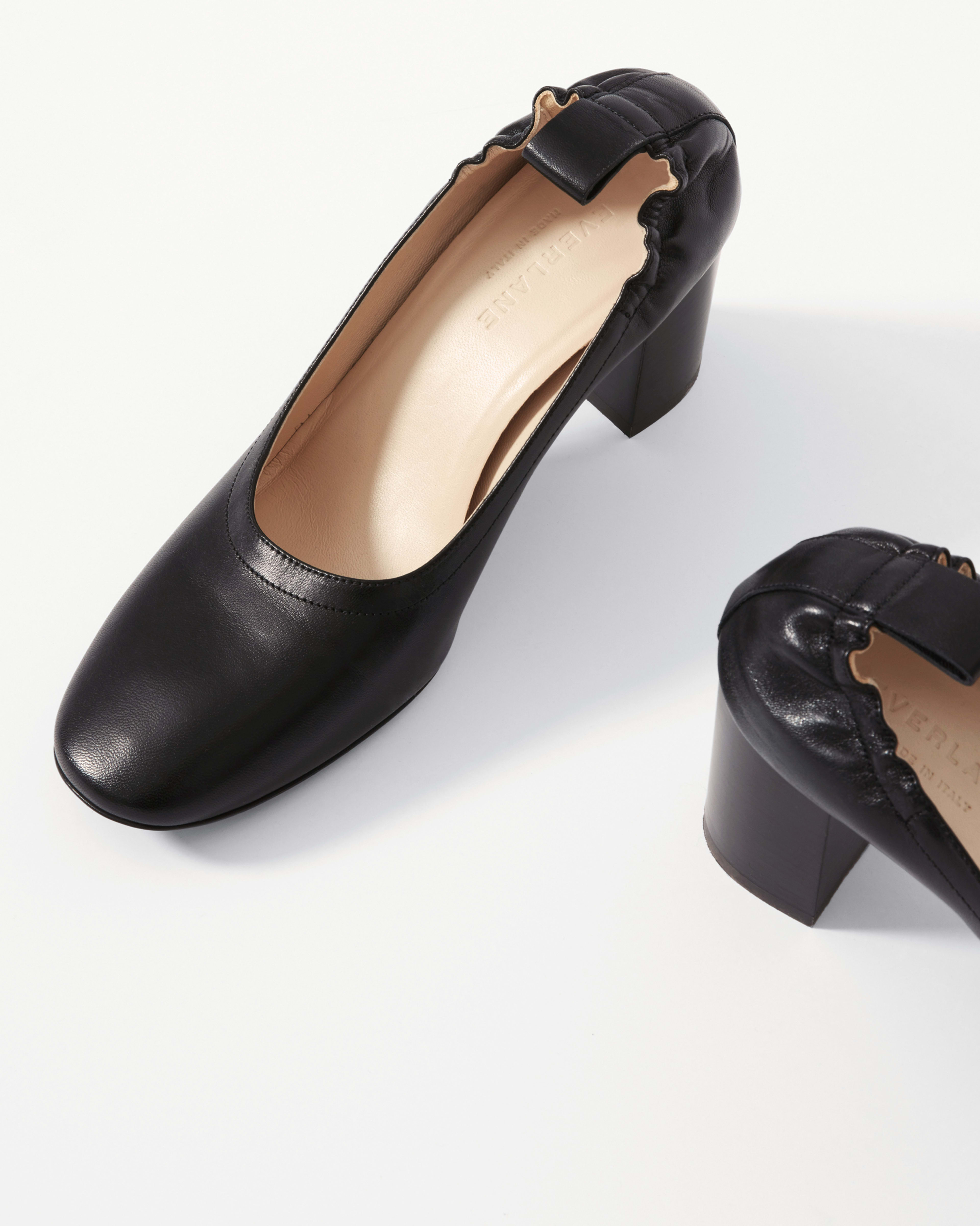The Day High Heel Black Stacked – Everlane