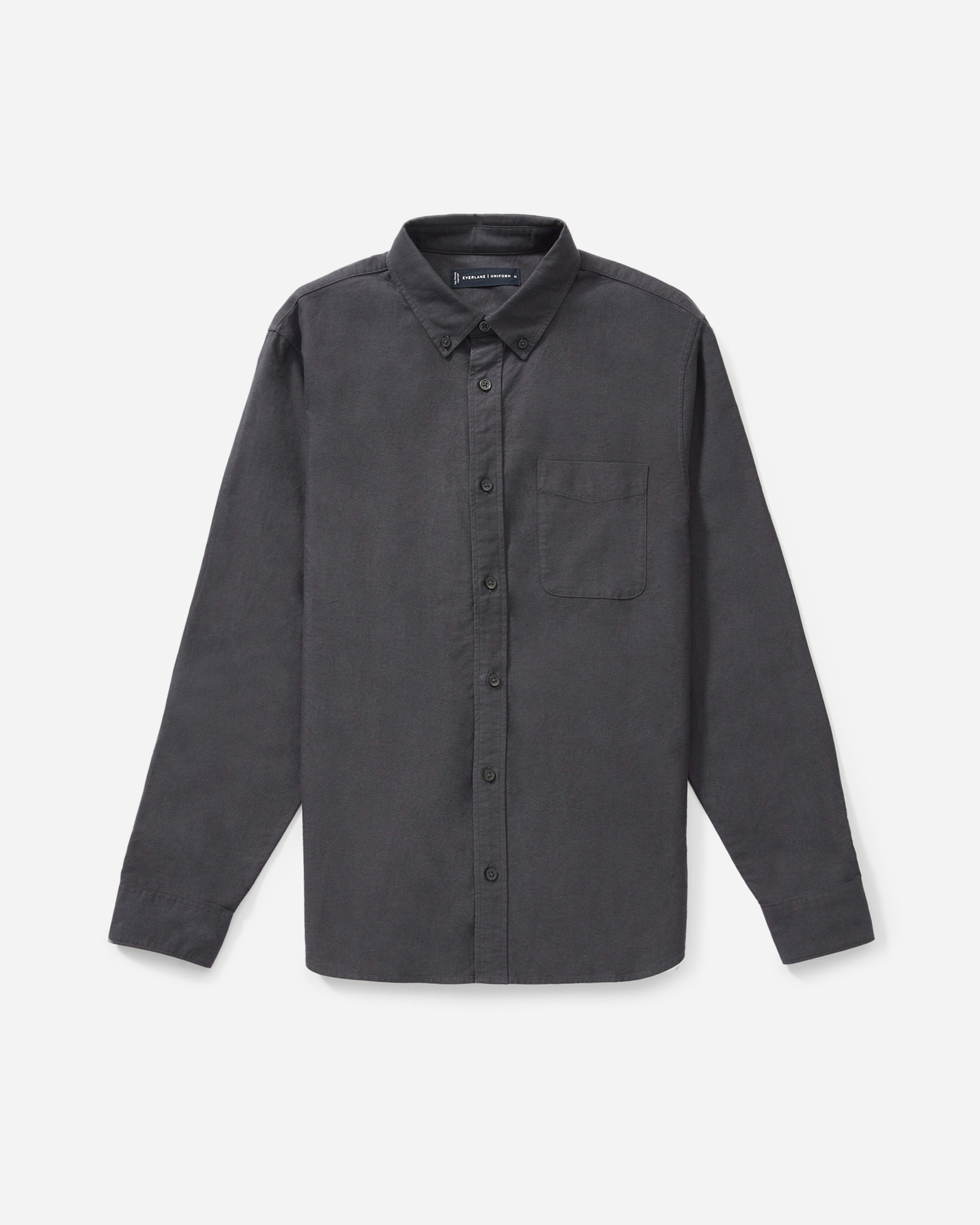 The Standard Fit Japanese Oxford Shirt | Uniform Slate – Everlane