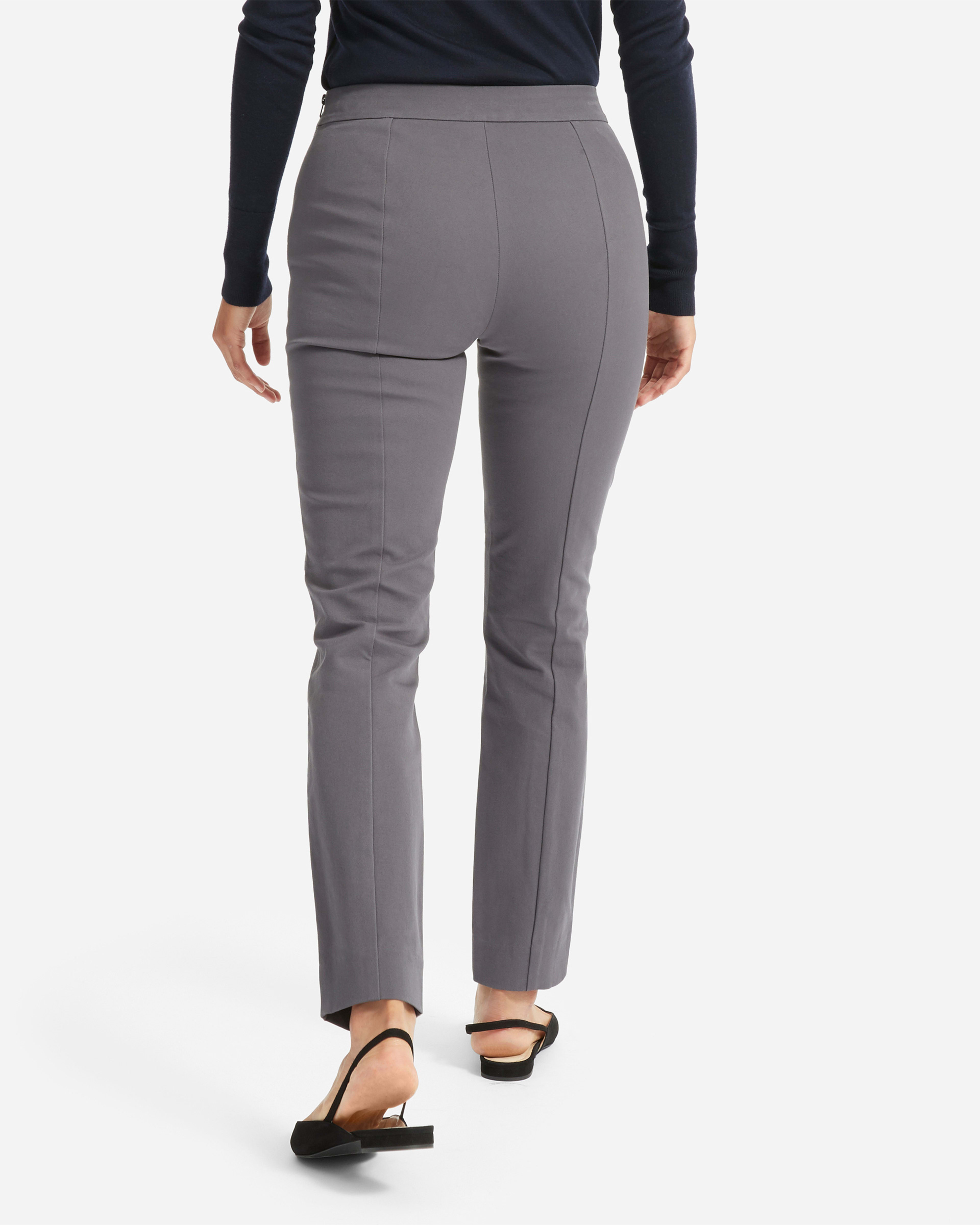 The SideZip Stretch Cotton Pant Slate Grey Everlane