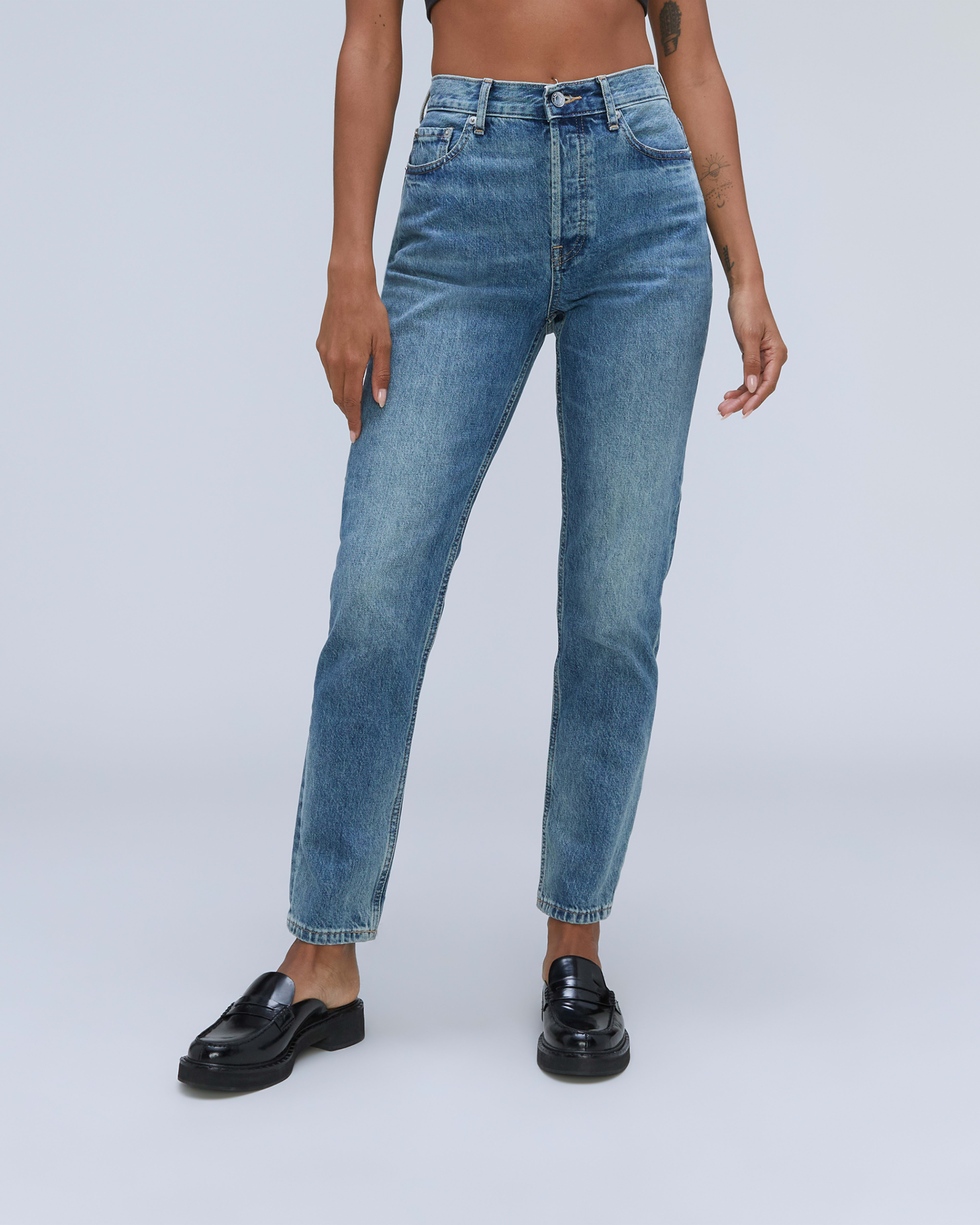 The ’90s Cheeky® Jean Vintage Mid Blue – Everlane