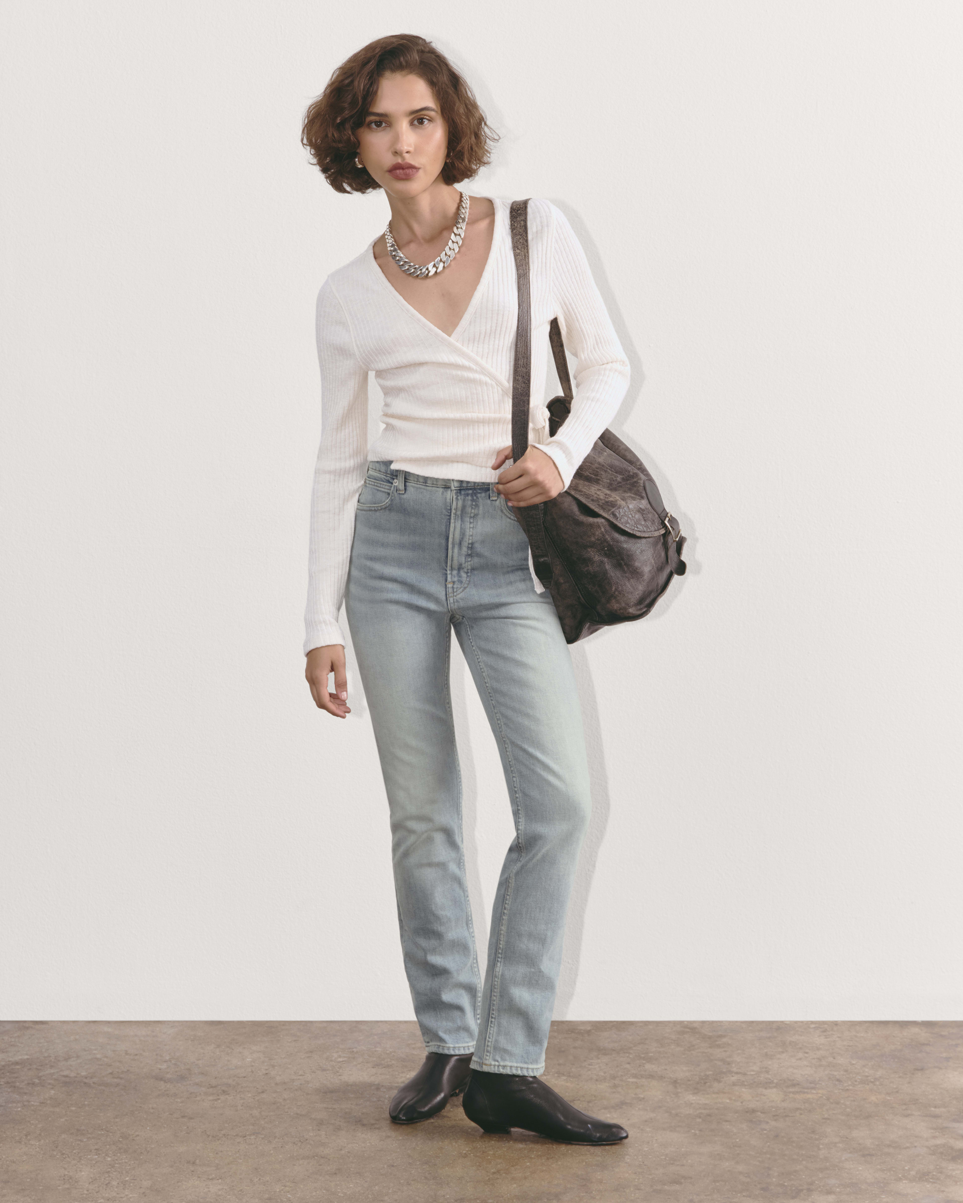 The High Rise Flare Jean Slash Everlane