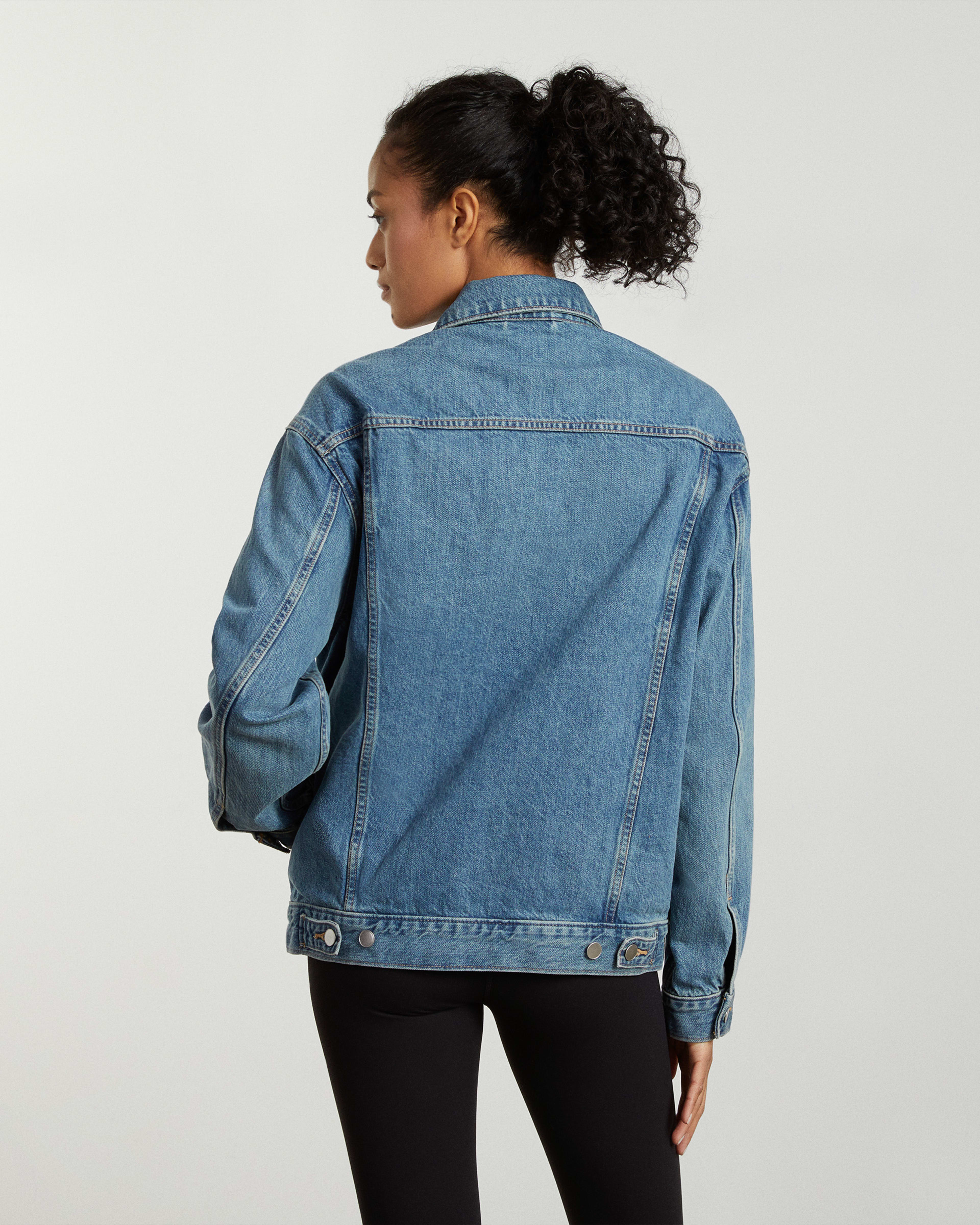 The Everyone Denim Jacket BrokenIn Blue Everlane