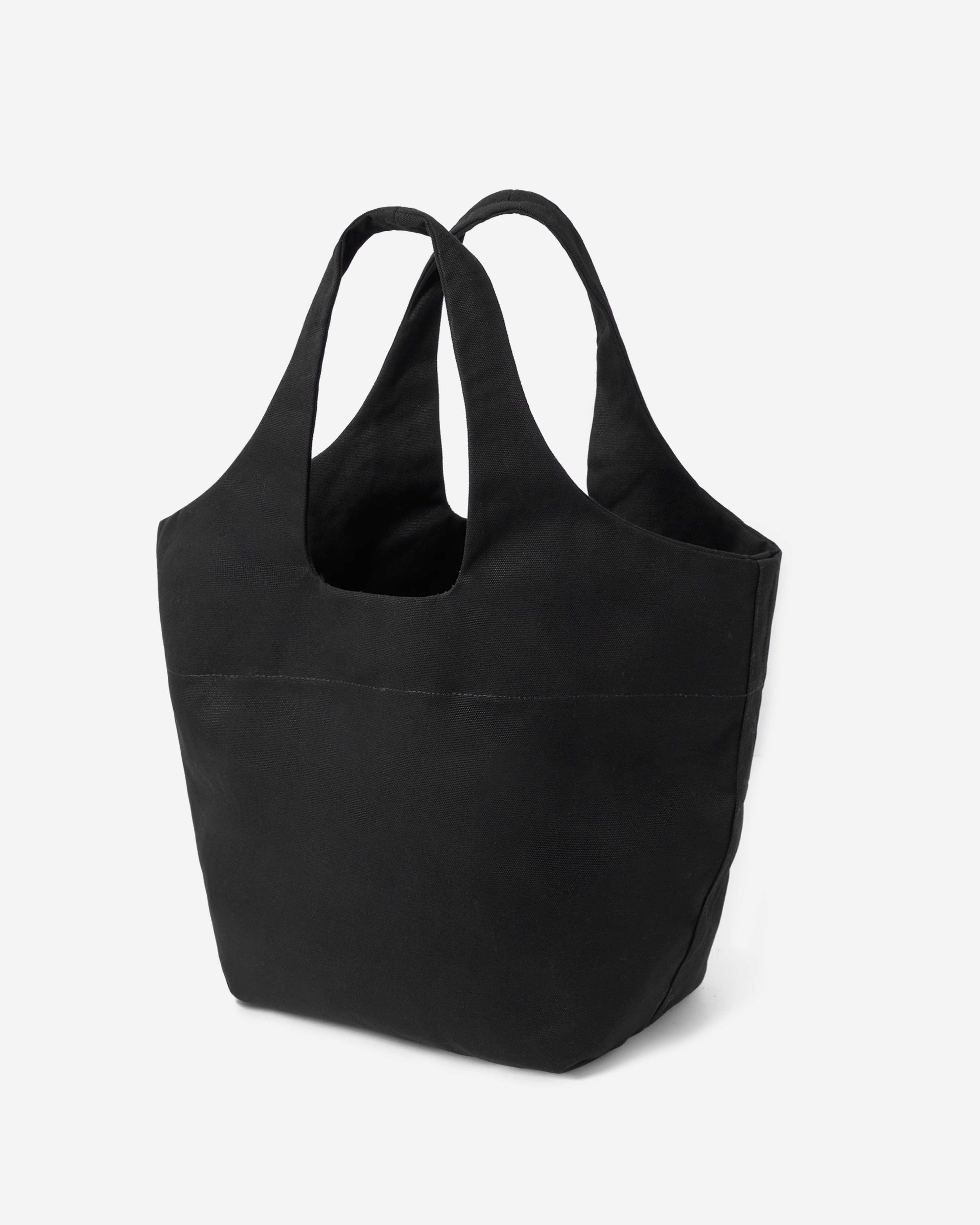 The Canvas Basket Tote Black Everlane