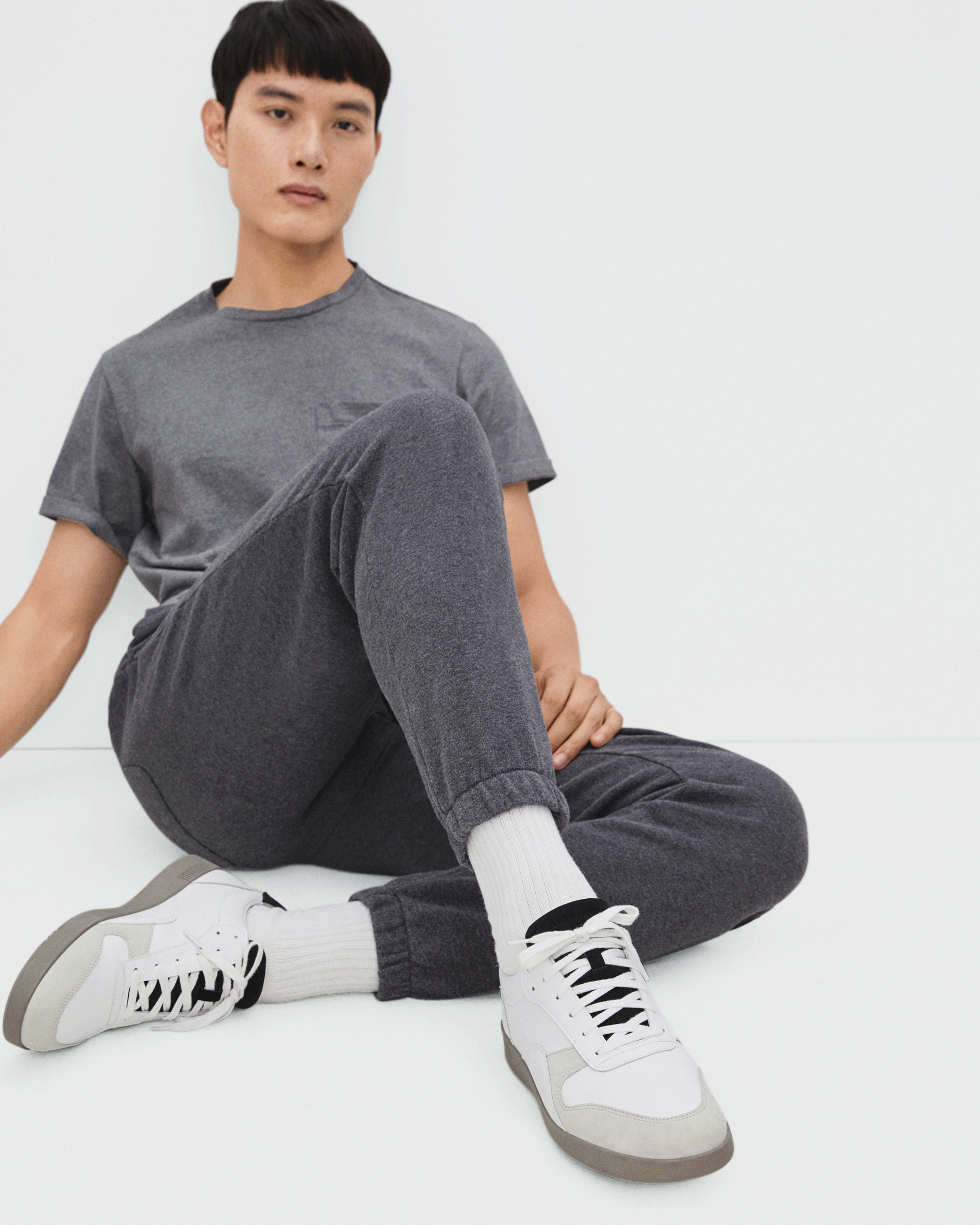 The ReLeather® Court Sneaker White / Smoke Everlane