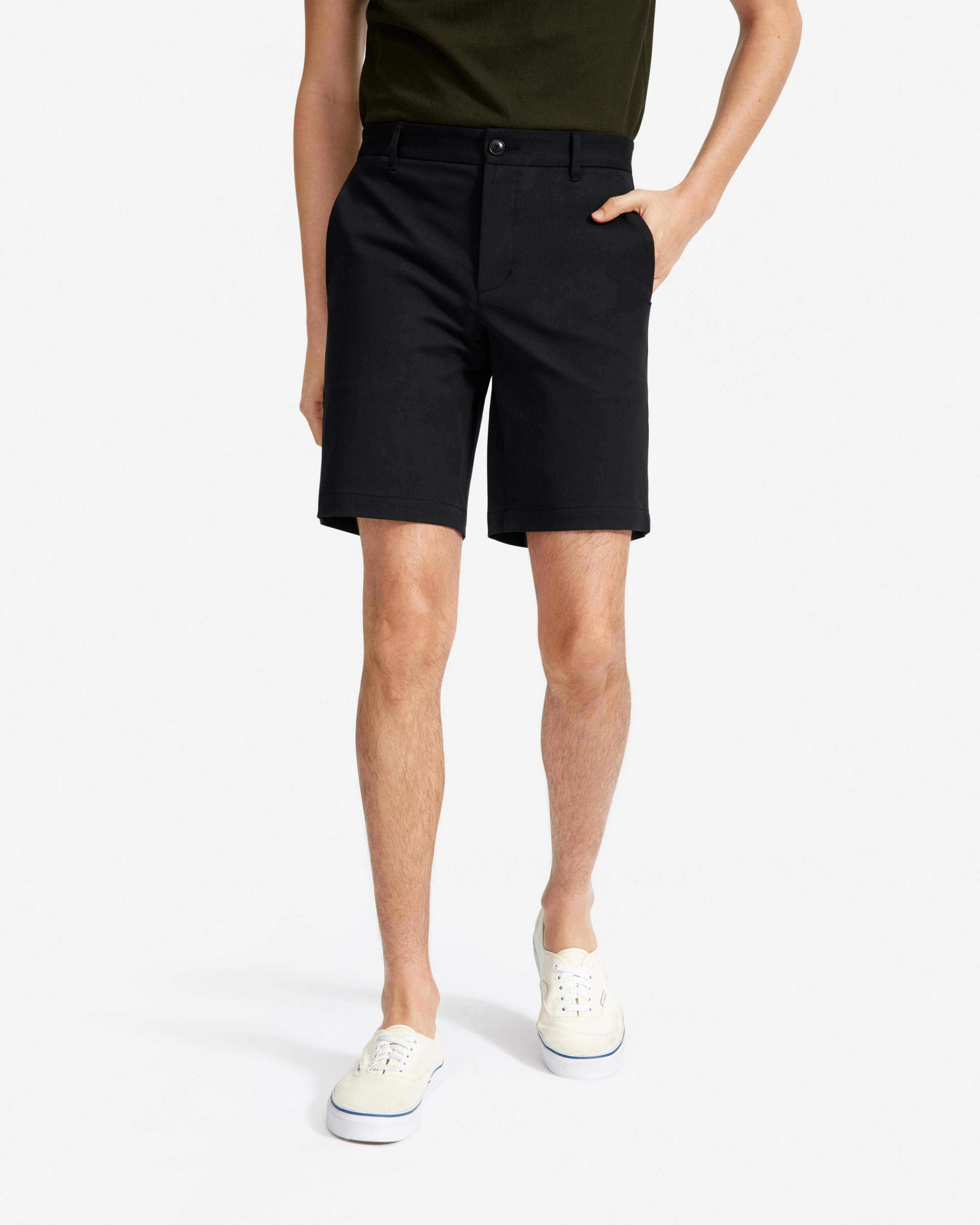 The 9 Slim Fit Performance Chino Short Black – Everlane